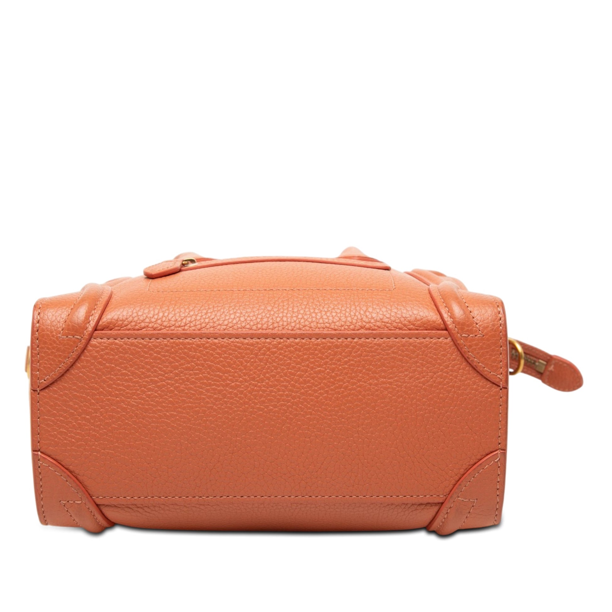 Celine Nano Leather Luggage Tote