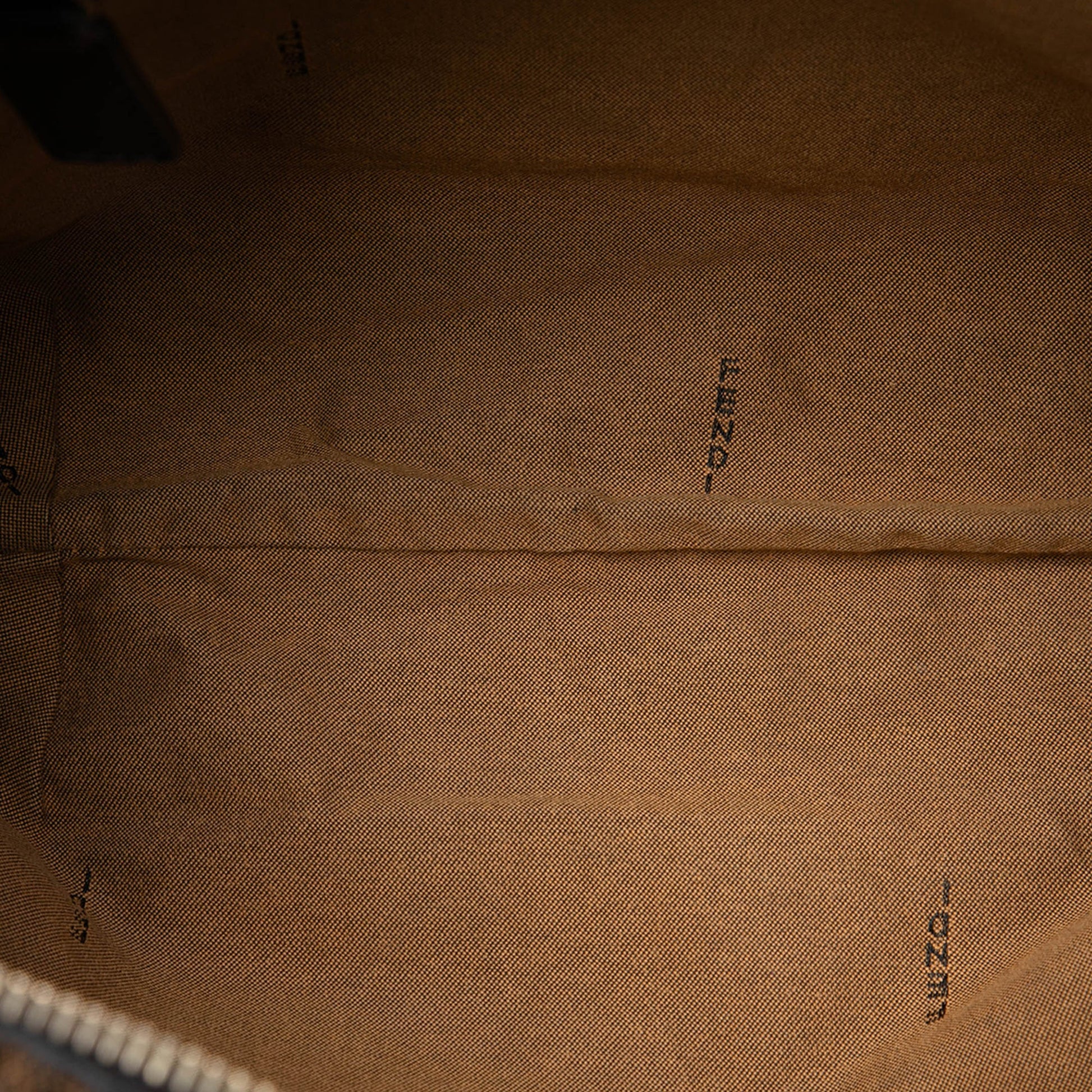 Fendi Zucca Canvas Chef Chain Hobo