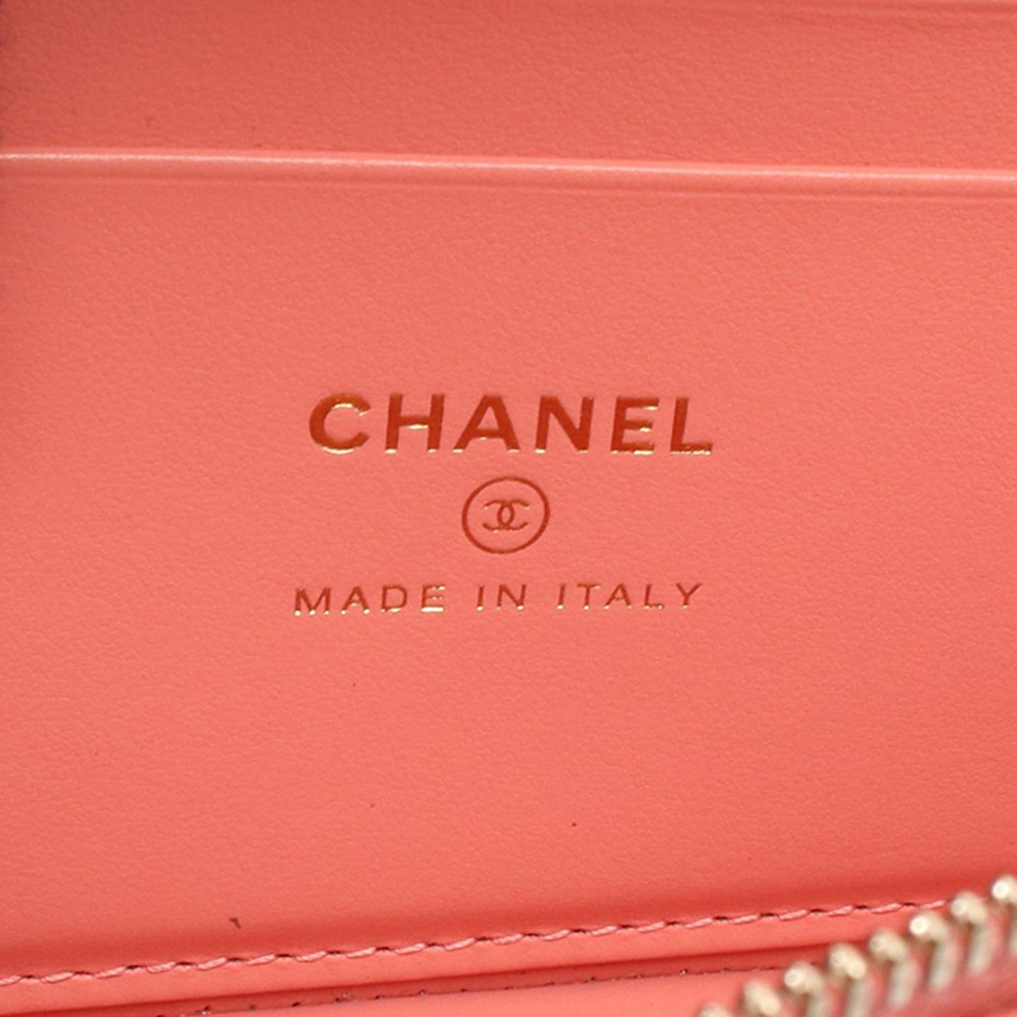 Chanel CC Quilted Caviar Vanity Case