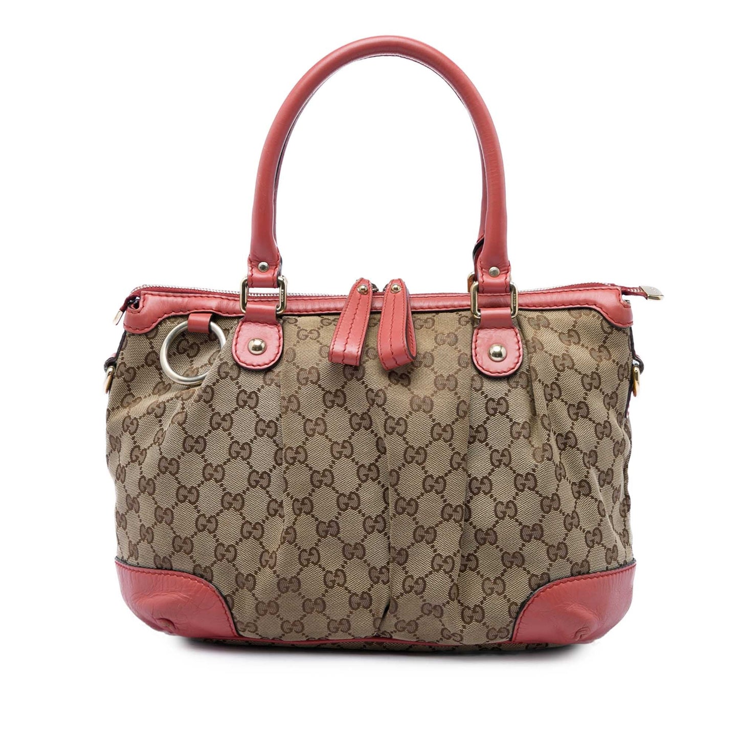 Gucci GG Canvas Sukey Satchel