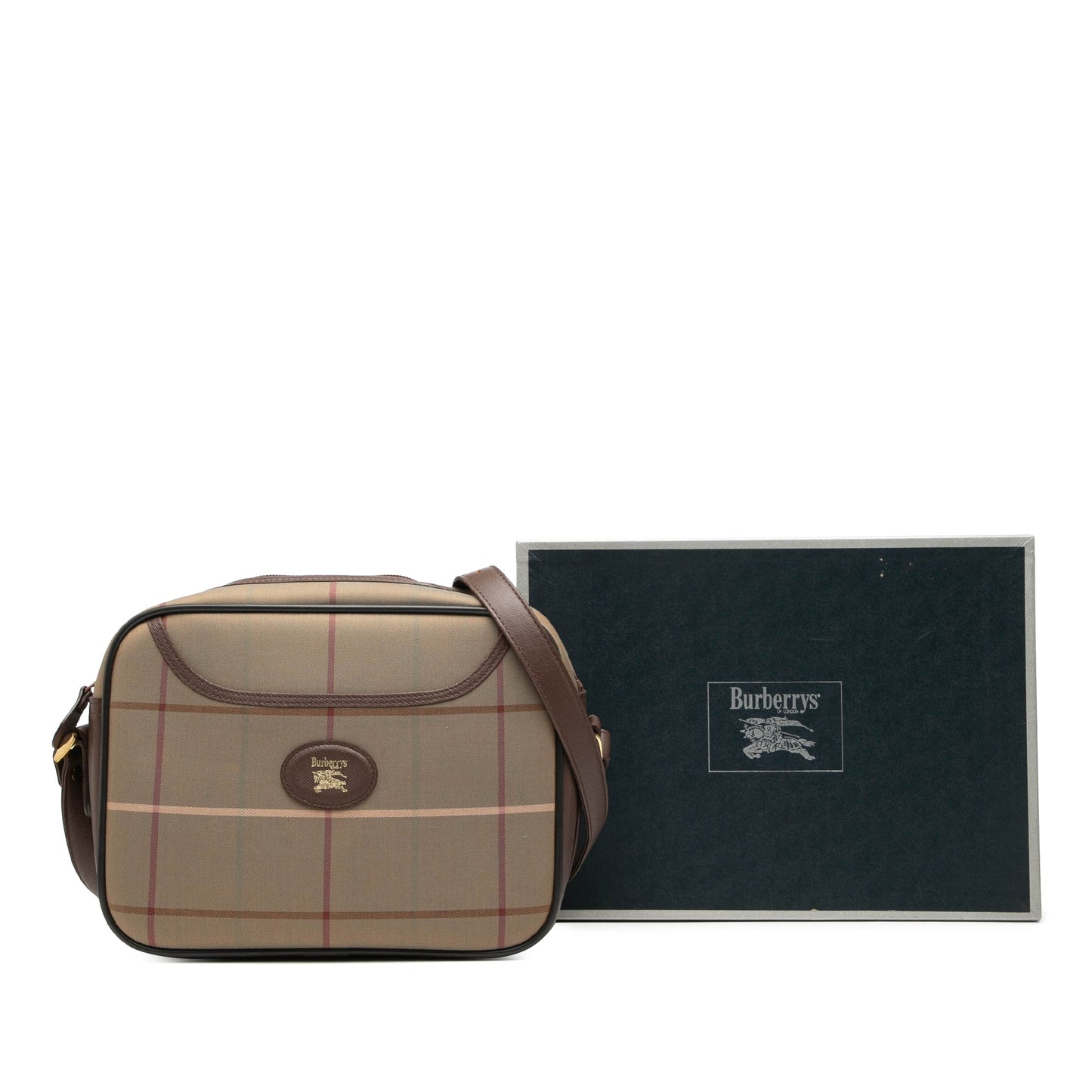 Vintage Check Canvas Crossbody