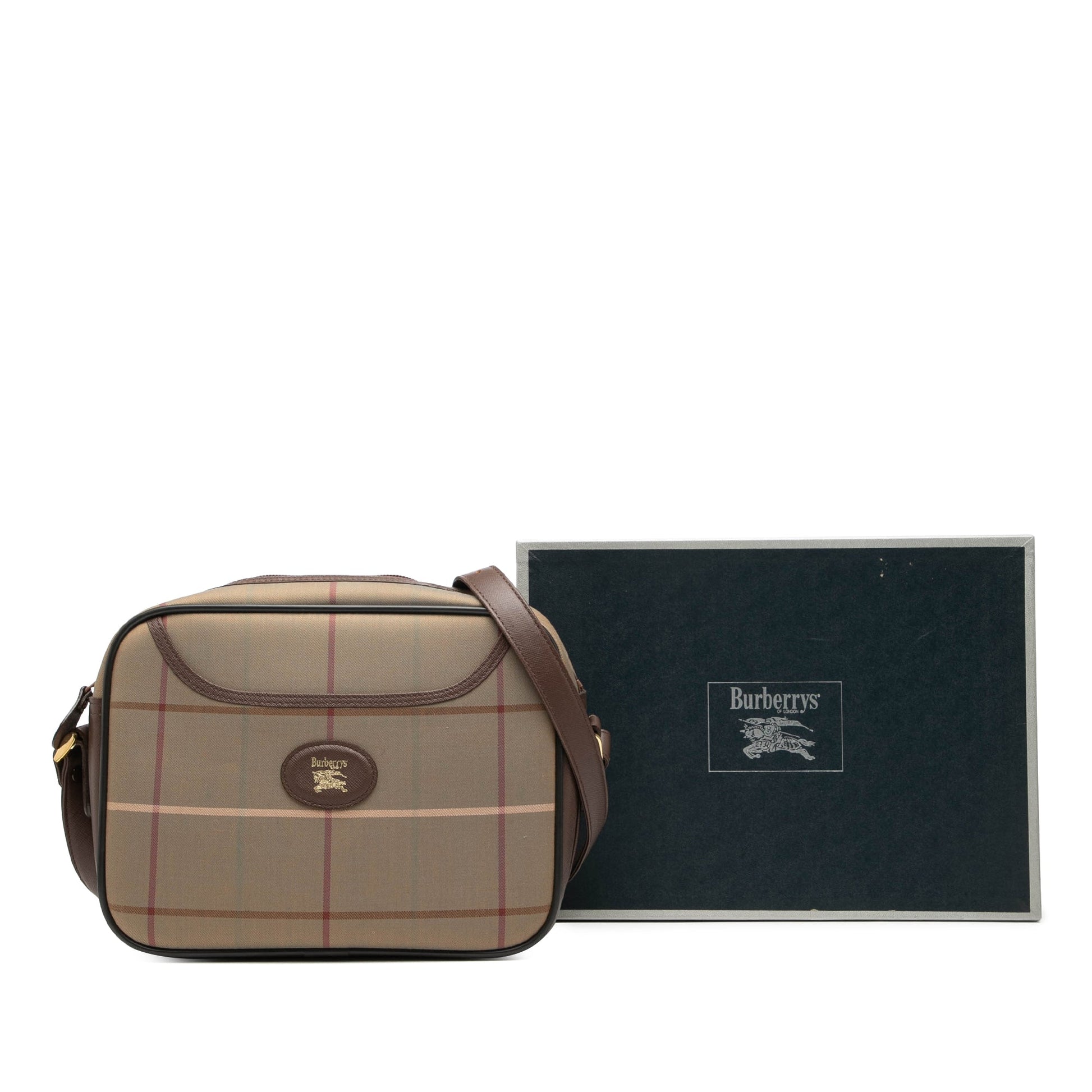 Vintage Check Canvas Crossbody