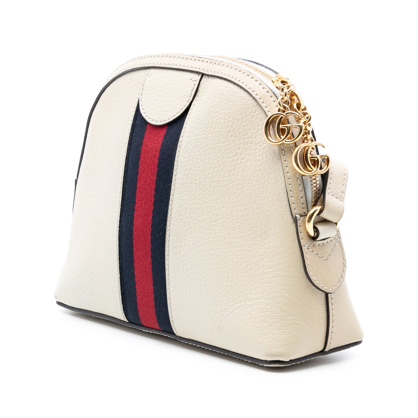 Gucci Small Calfskin Ophidia Dome Crossbody
