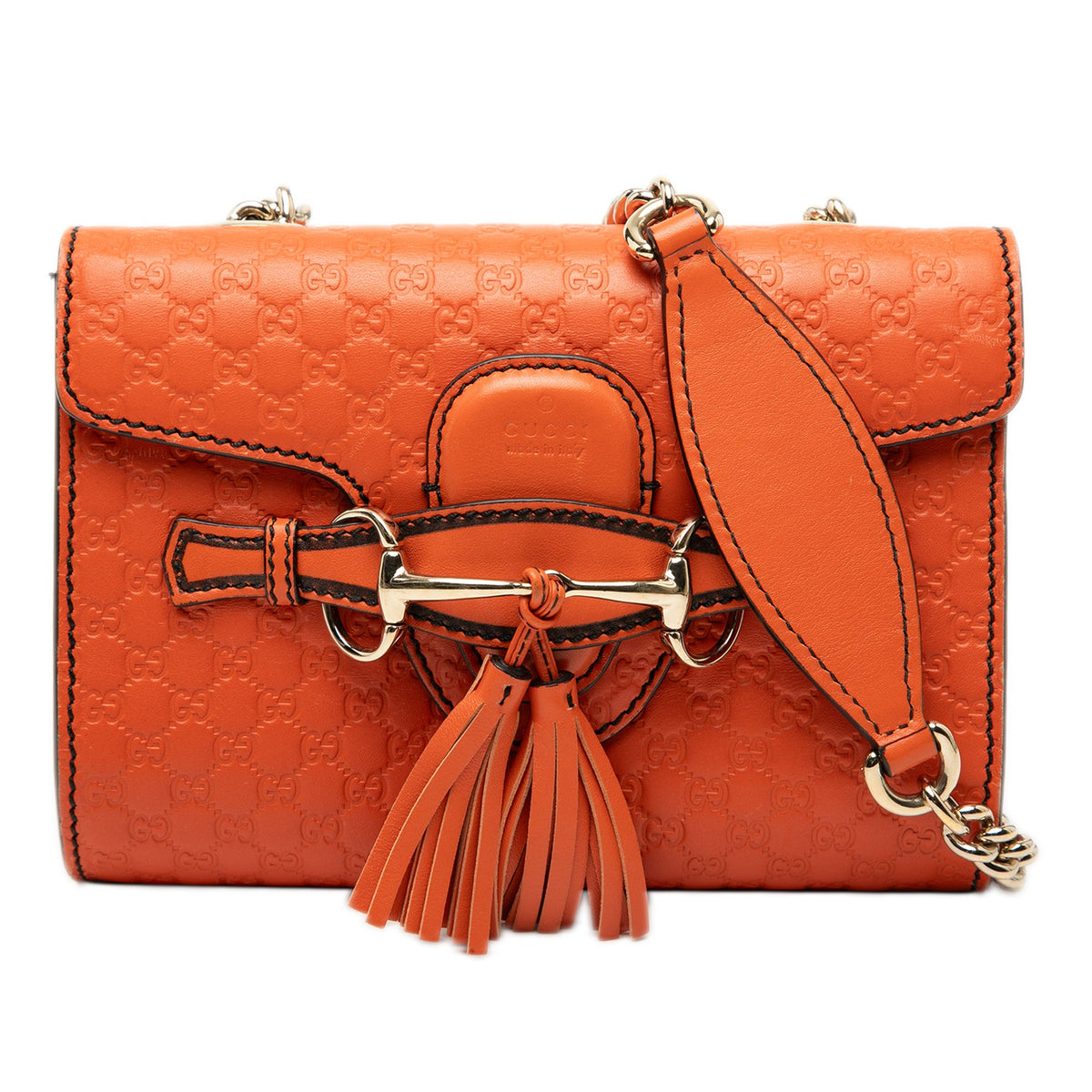 Gucci Mini Microguccissima Emily Crossbody
