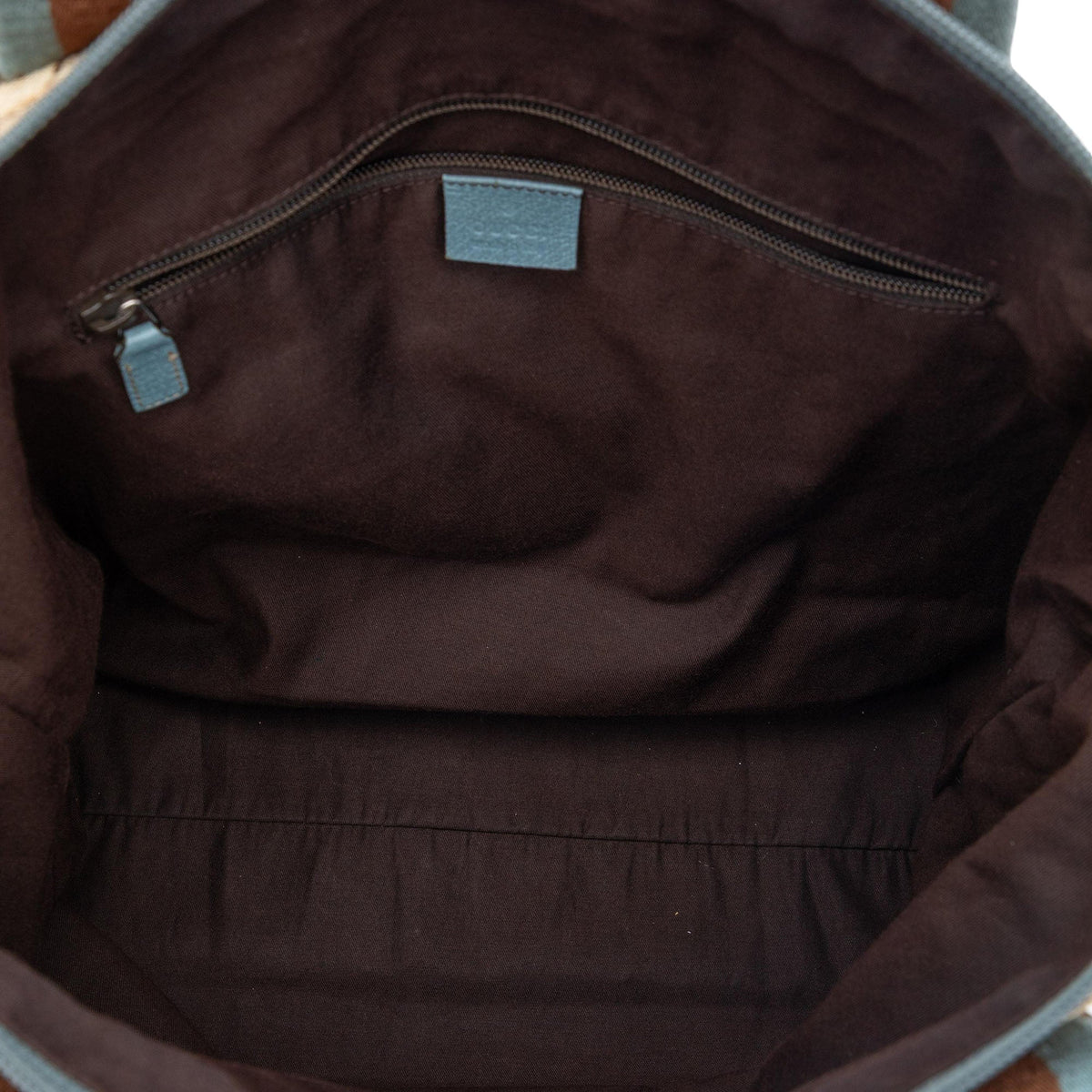 Gucci GG Canvas Web Vertical Tote