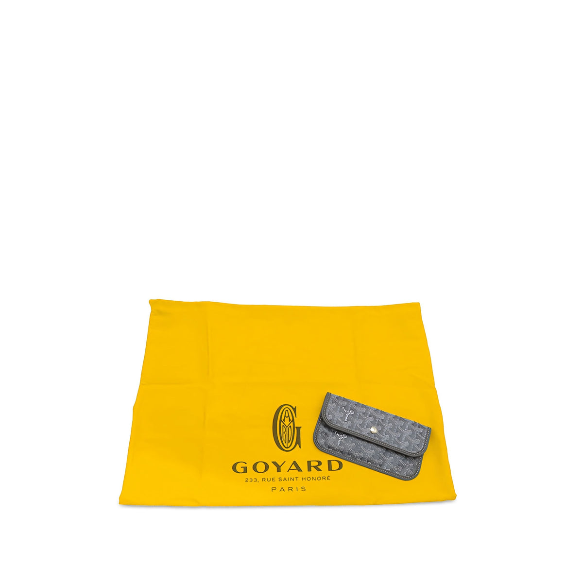 Goyard Goyardine Saint Louis PM — Gray