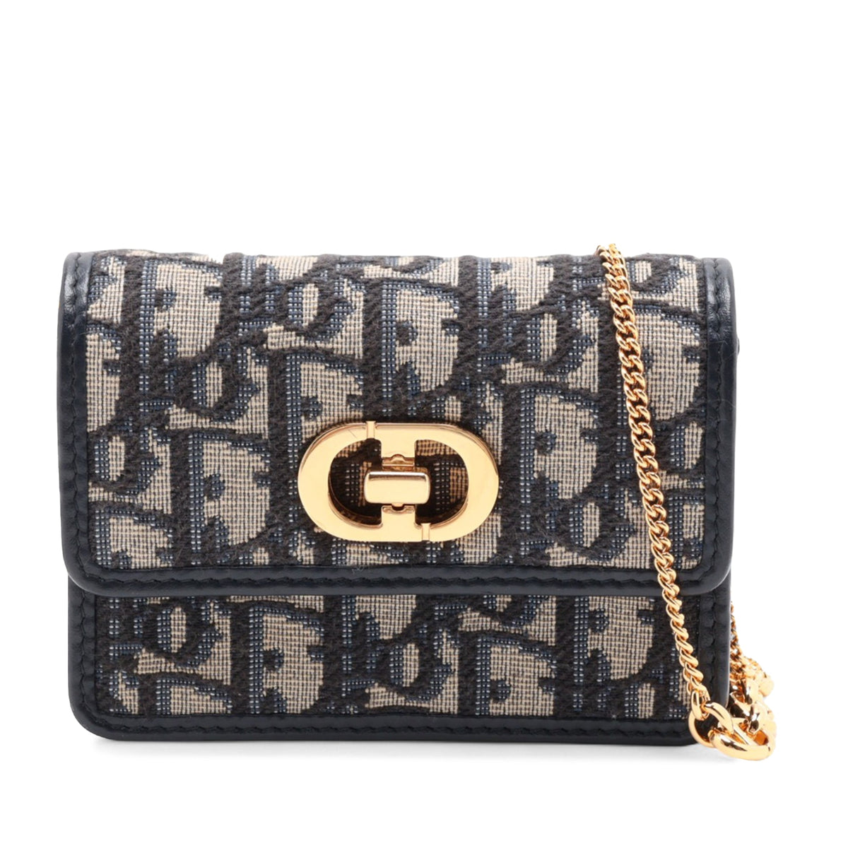 Dior Oblique Canvas Miss Caro Chain Crossbody