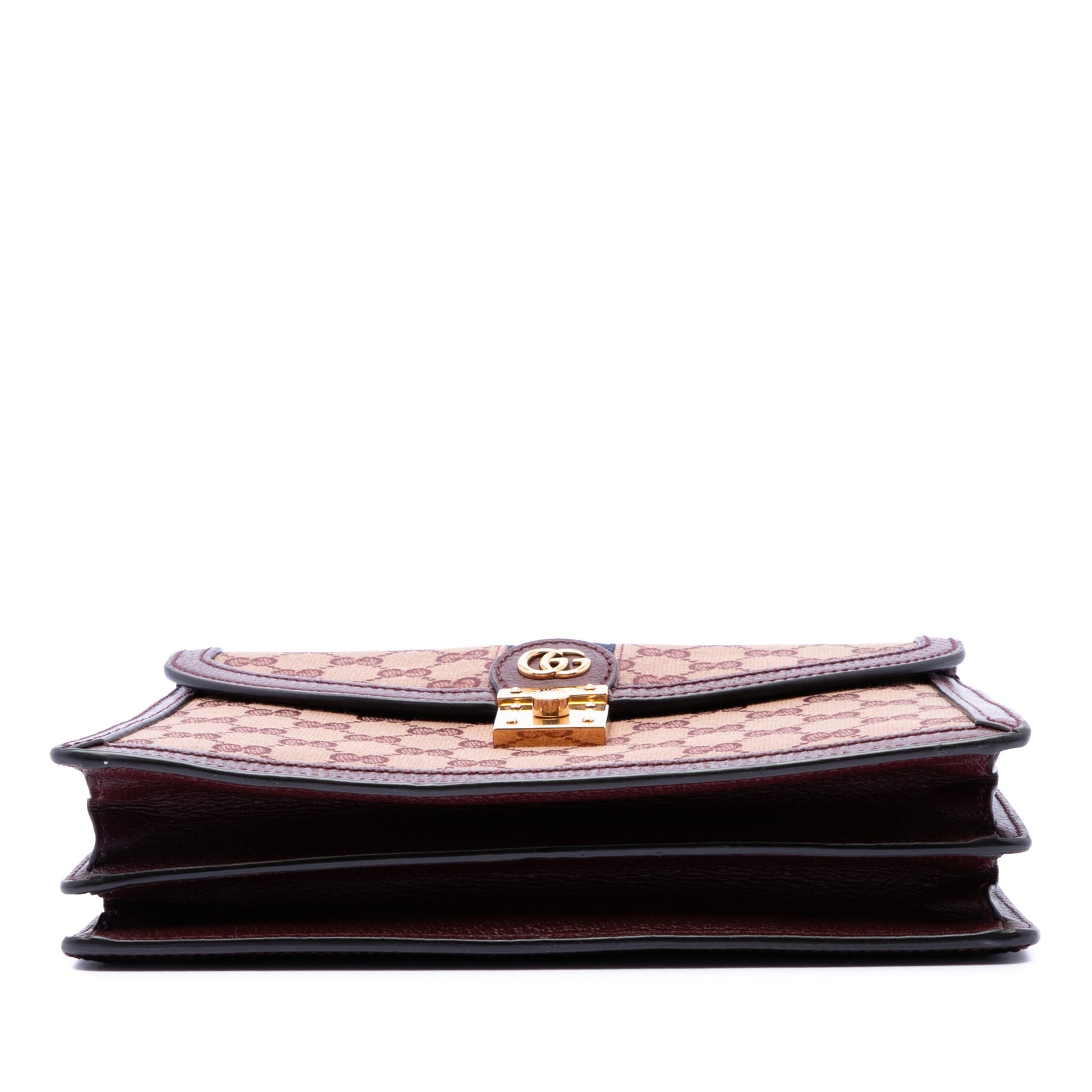 Gucci Small GG Canvas Web Ophidia Top Handle Flap
