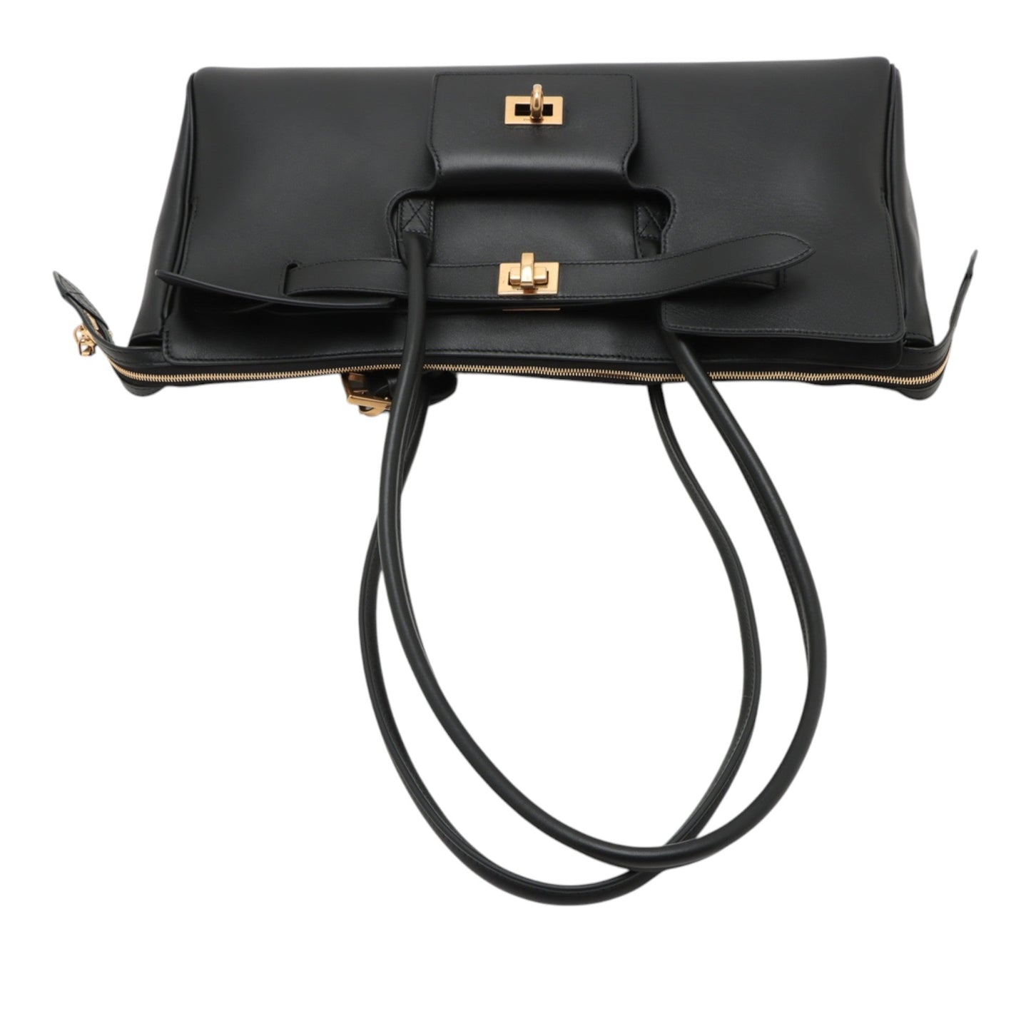 Balenciaga Leather Bel Air Shoulder Bag