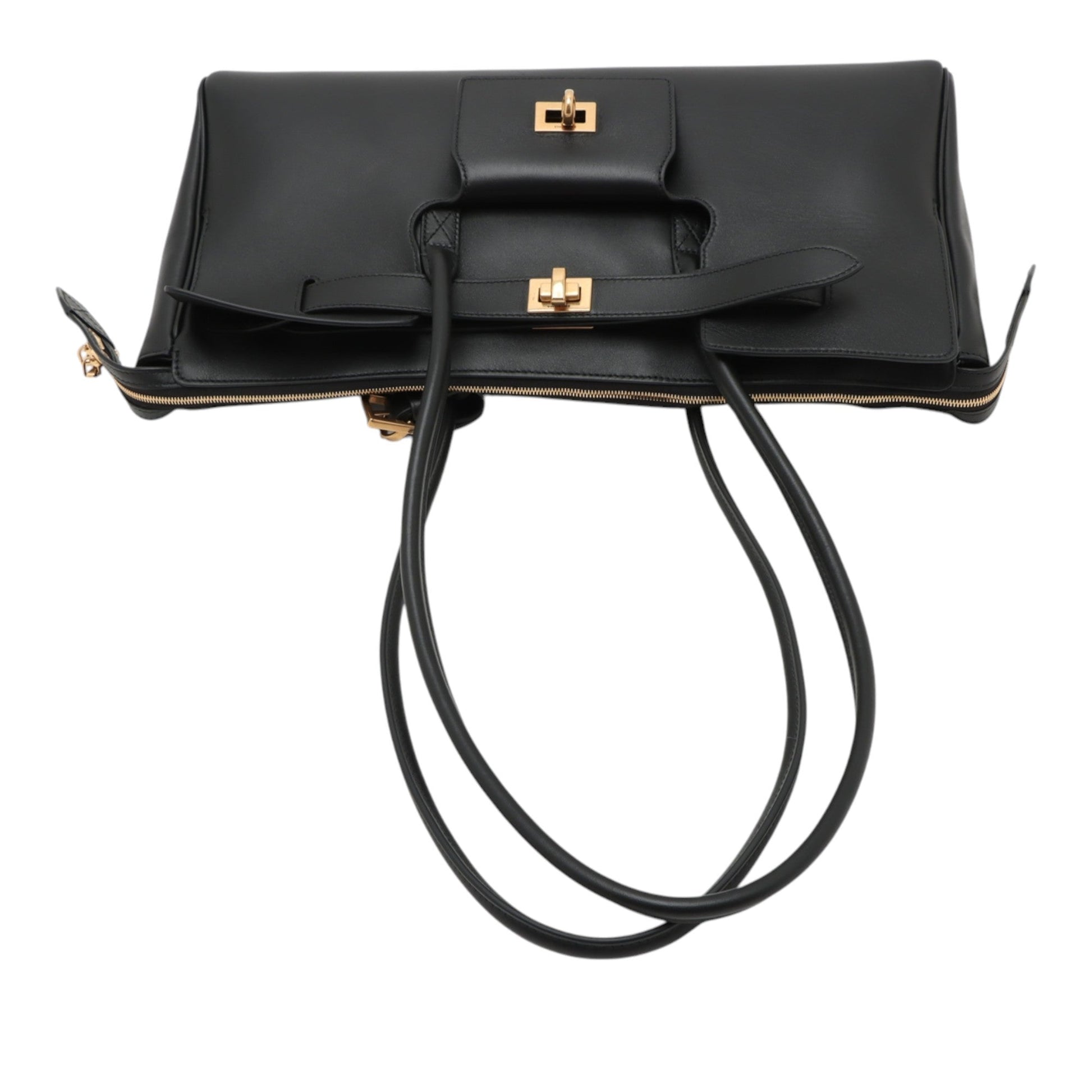 Balenciaga Leather Bel Air Shoulder Bag