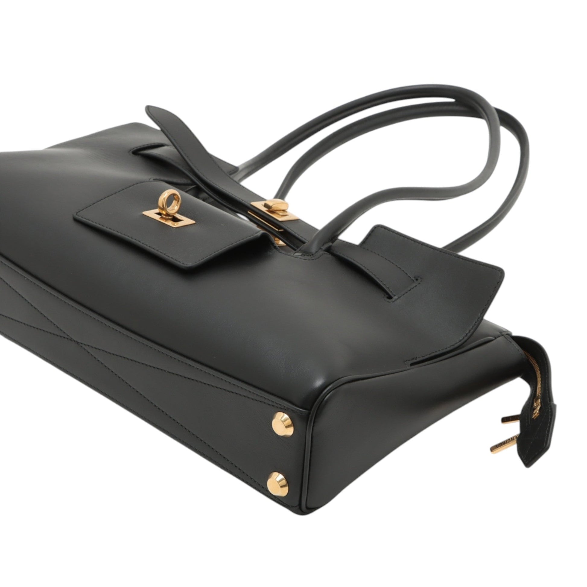 Balenciaga Leather Bel Air Shoulder Bag