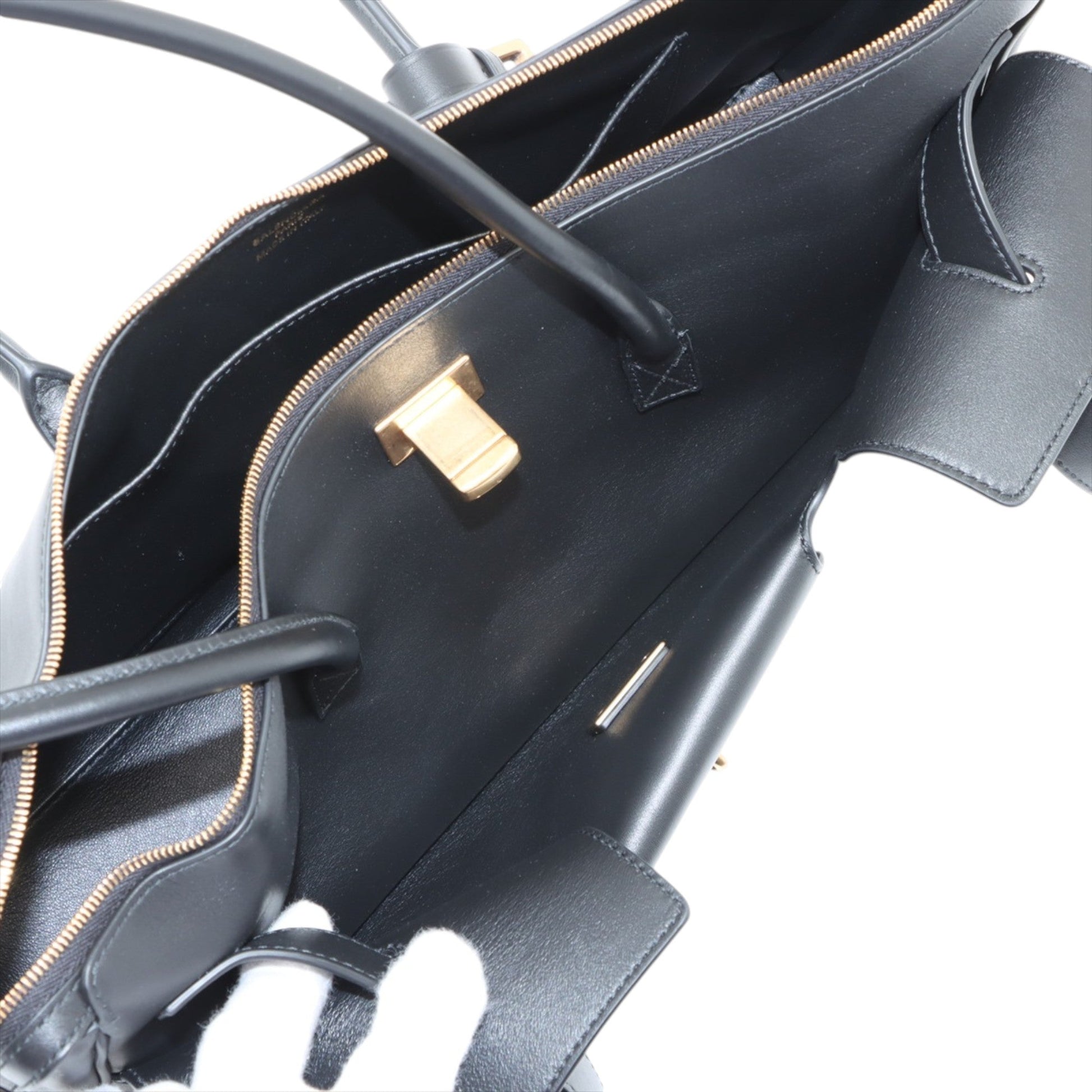 Balenciaga Leather Bel Air Shoulder Bag