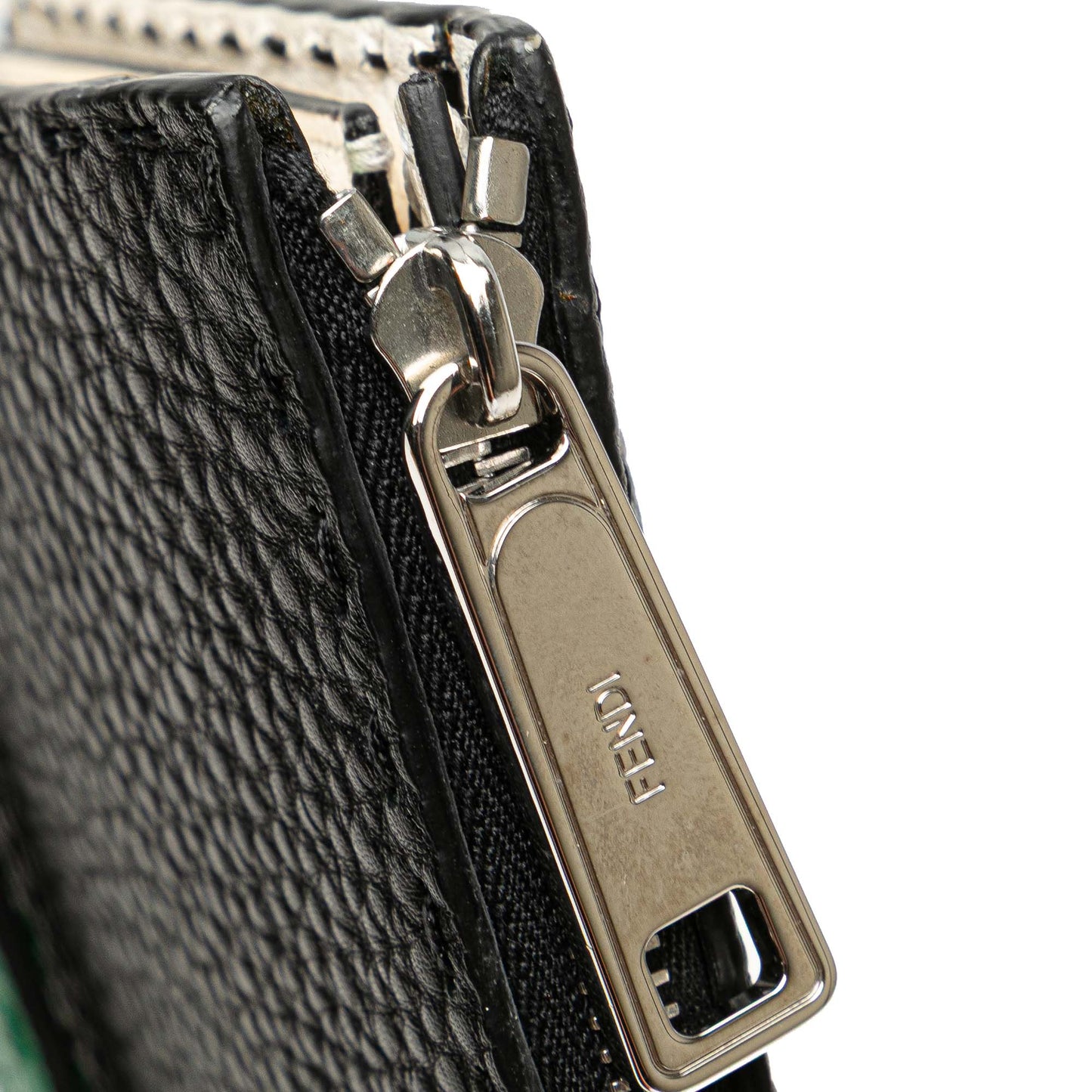 Fendi Leather Selleria Clutch