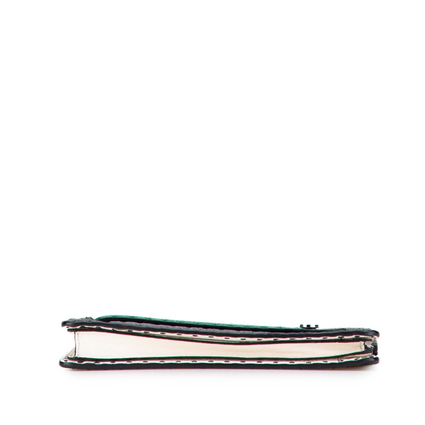 Fendi Leather Selleria Clutch