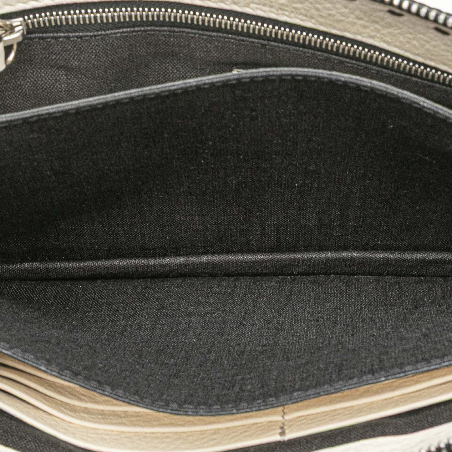 Fendi Leather Selleria Clutch