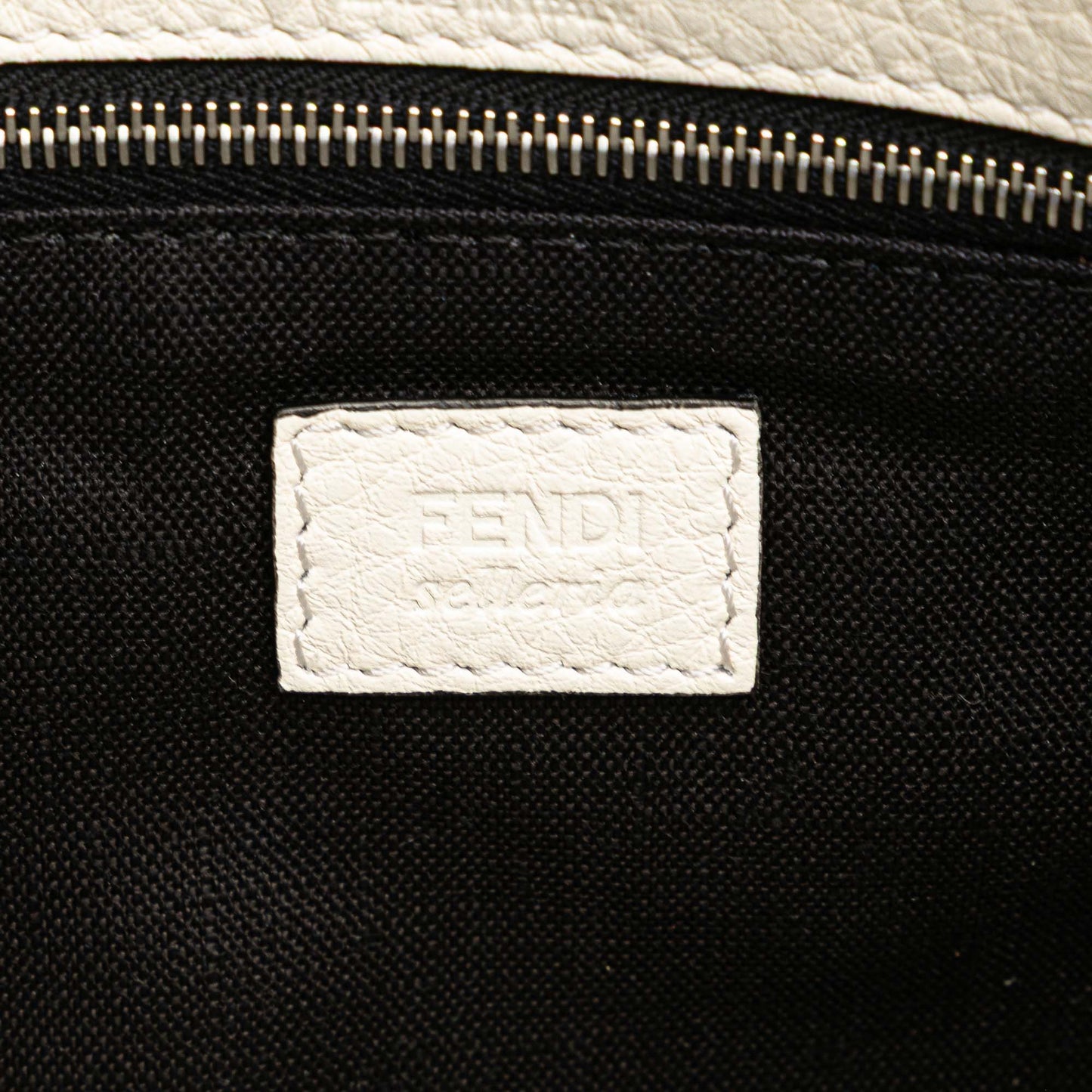 Fendi Leather Selleria Clutch