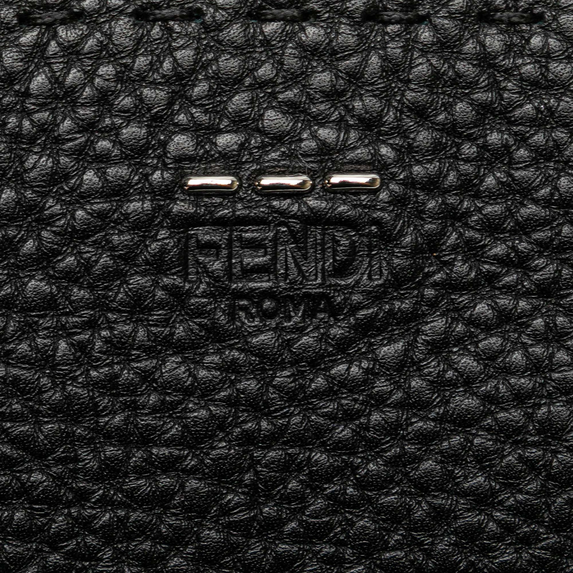 Fendi Leather Selleria Clutch