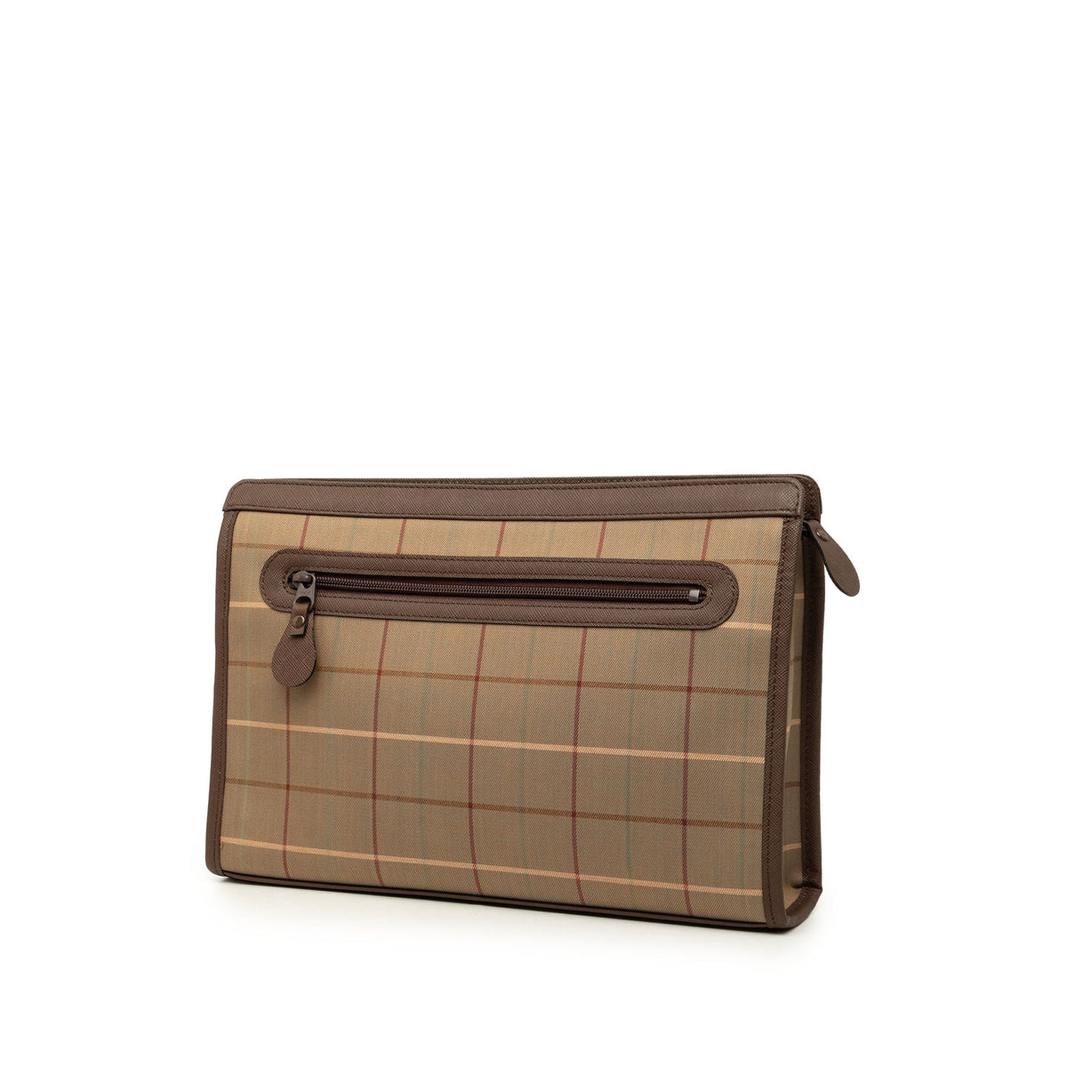Burberry Vintage Check Canvas Clutch