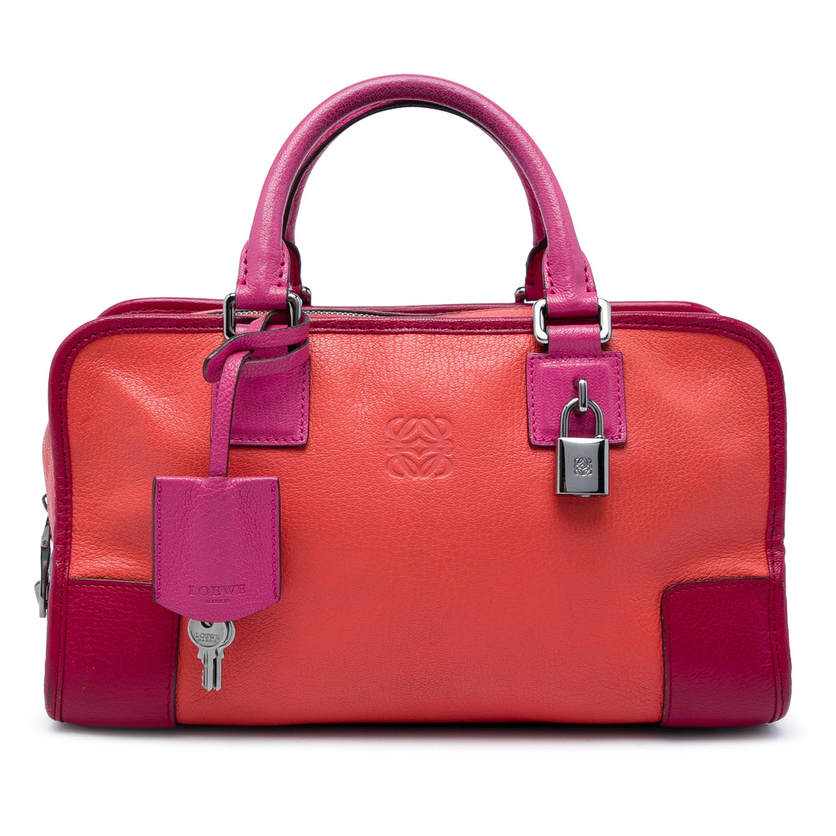 LOEWE Tricolor Goatskin Amazona 28