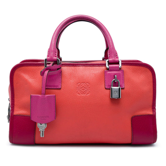 LOEWE Tricolor Goatskin Amazona 28