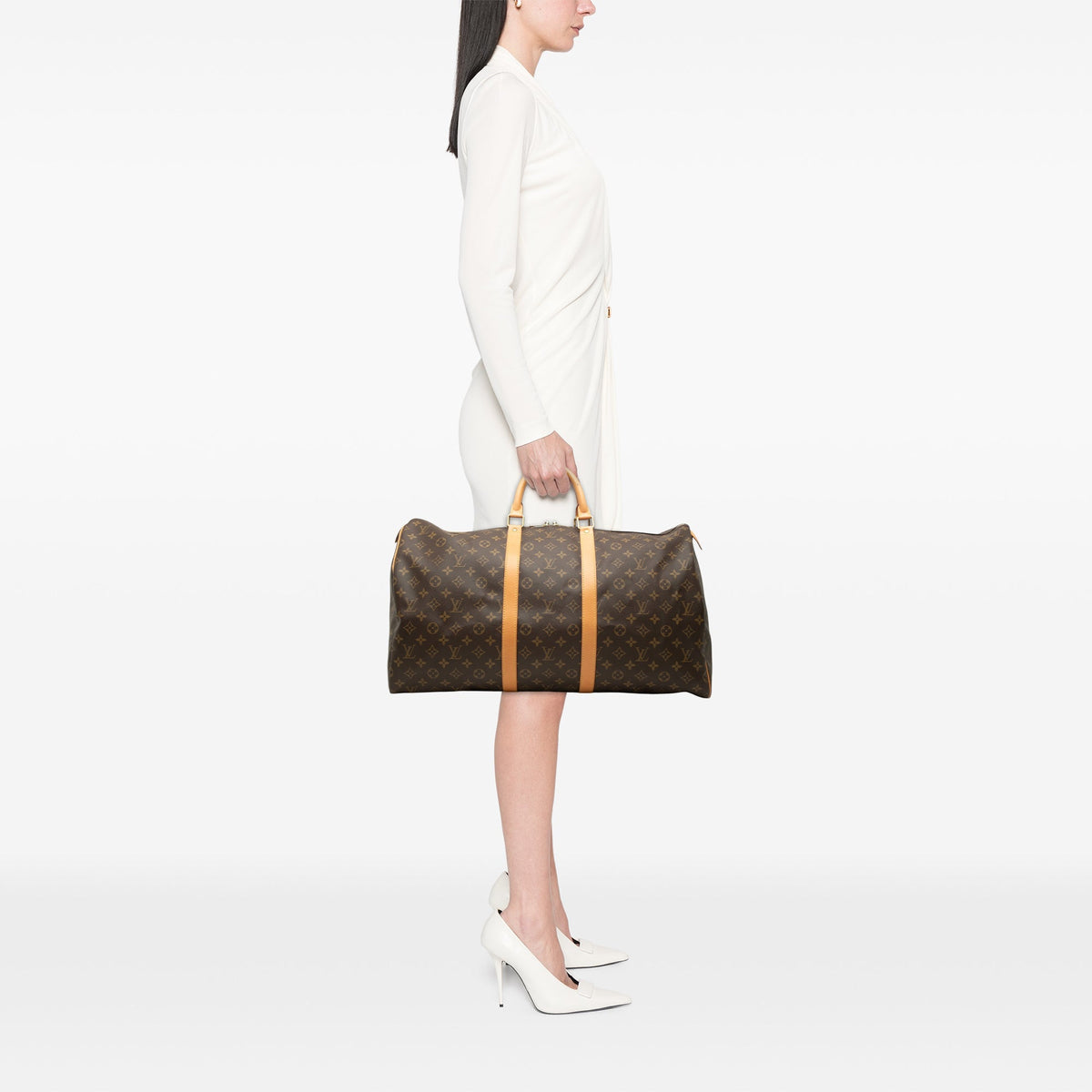 Louis Vuitton Monogram Keepall 55