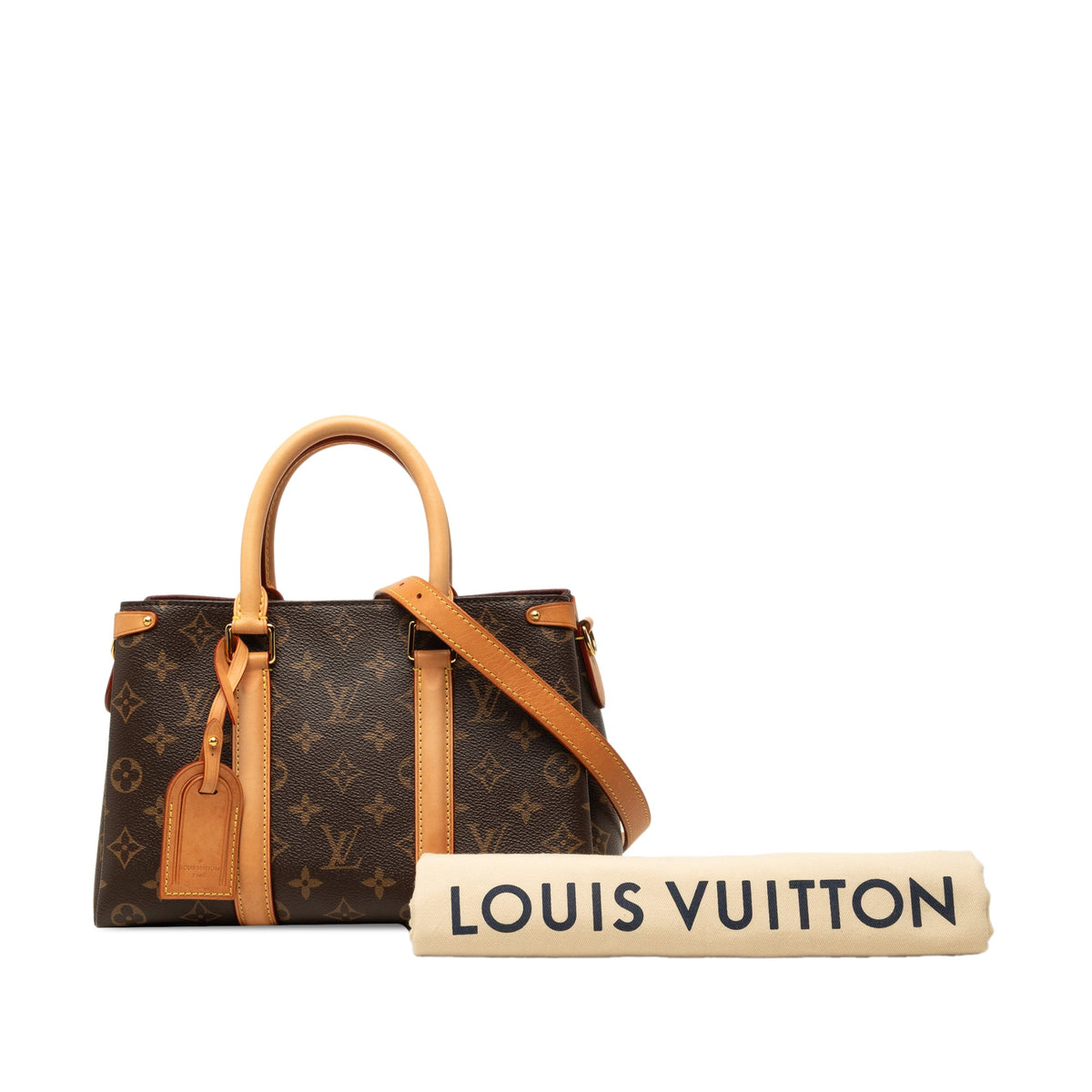 Louis Vuitton Monogram Soufflot BB — Brown