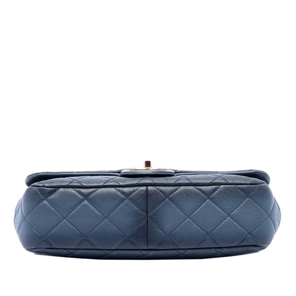 Chanel CC Quilted Calfskin Ombre Flap — Blue
