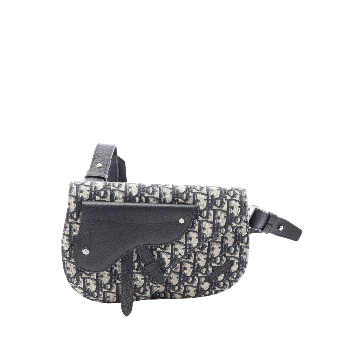 Dior Oblique Canvas Saddle Messenger Bag