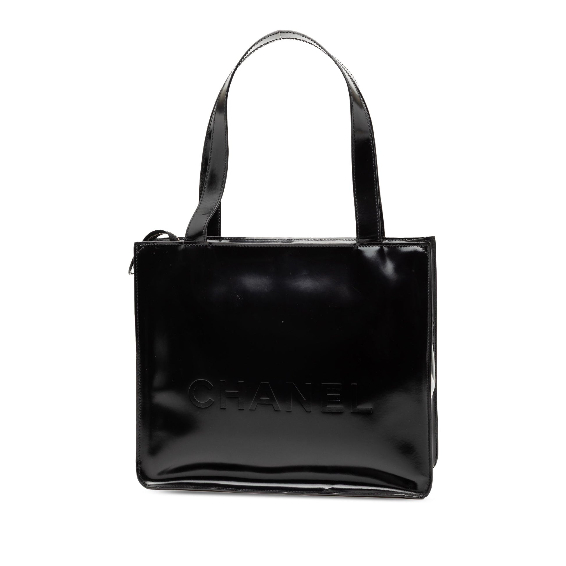 Chanel CC Patent Tote