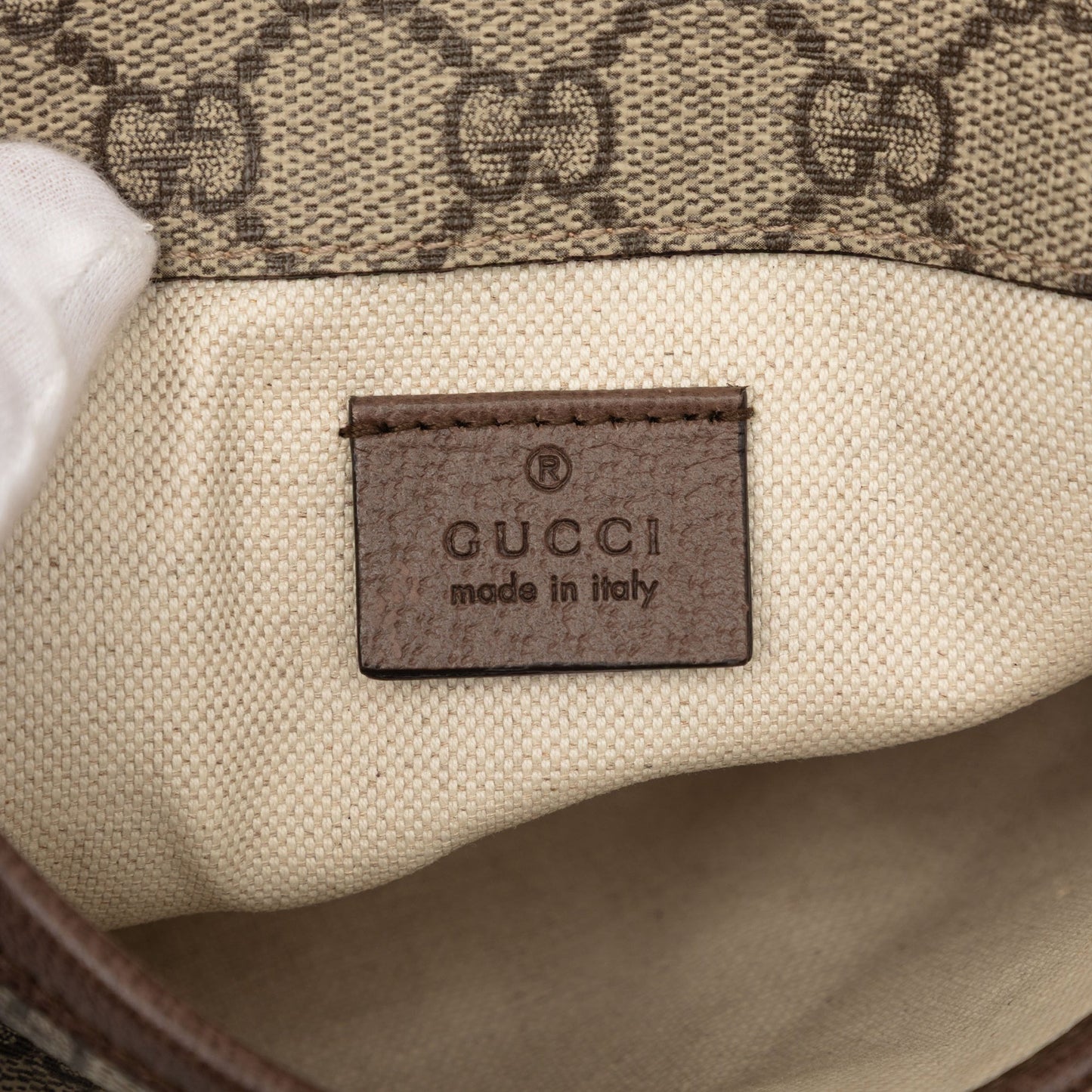 Gucci GG Supreme Web Neo Vintage Belt Bag