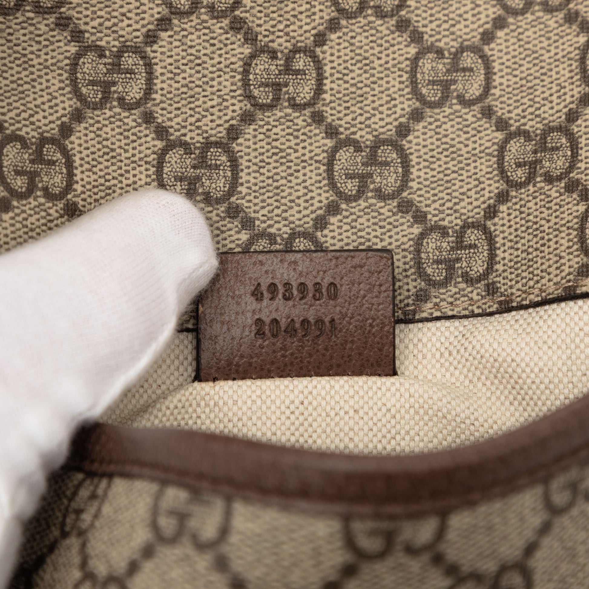Gucci GG Supreme Web Neo Vintage Belt Bag