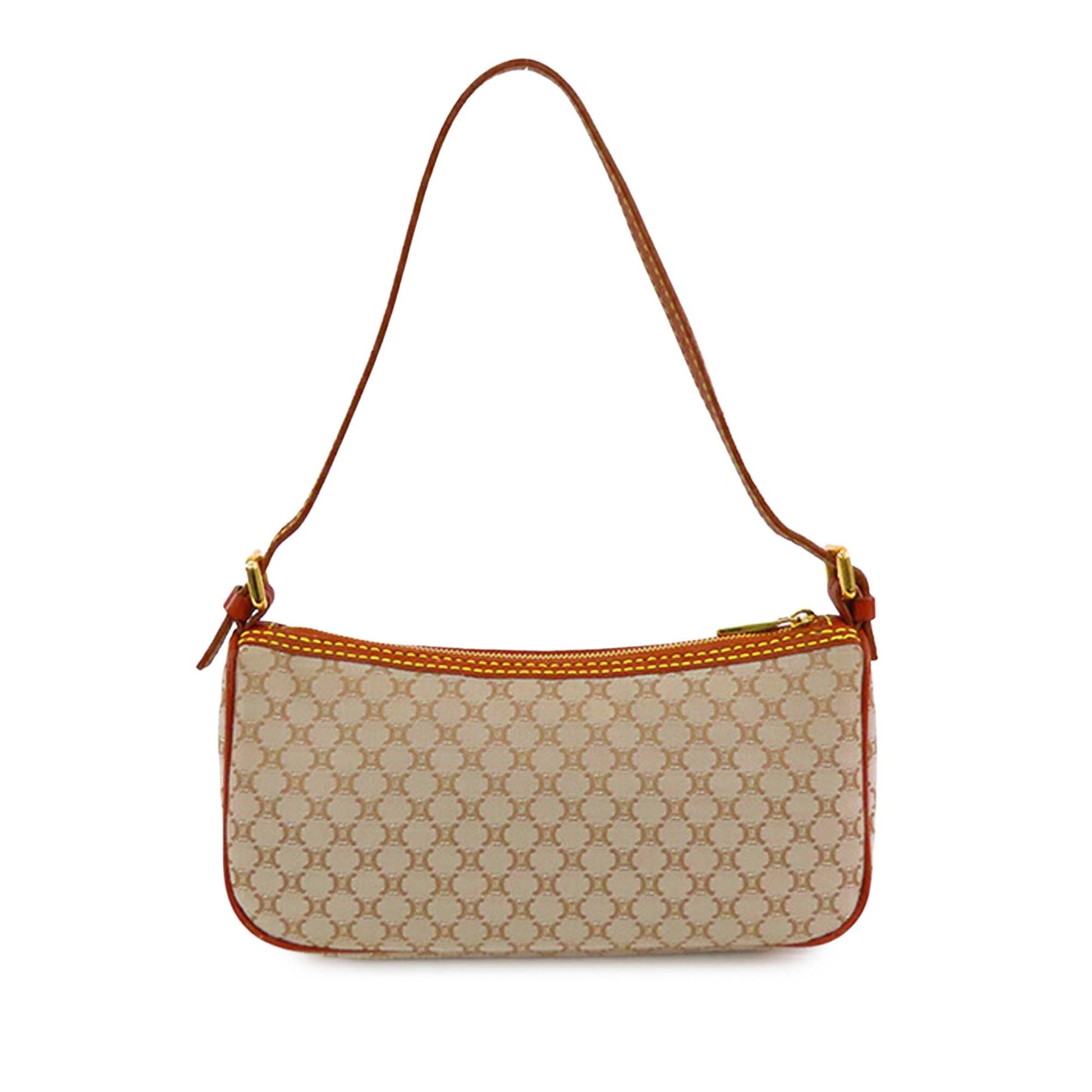 Celine Macadam Canvas Shoulder Bag