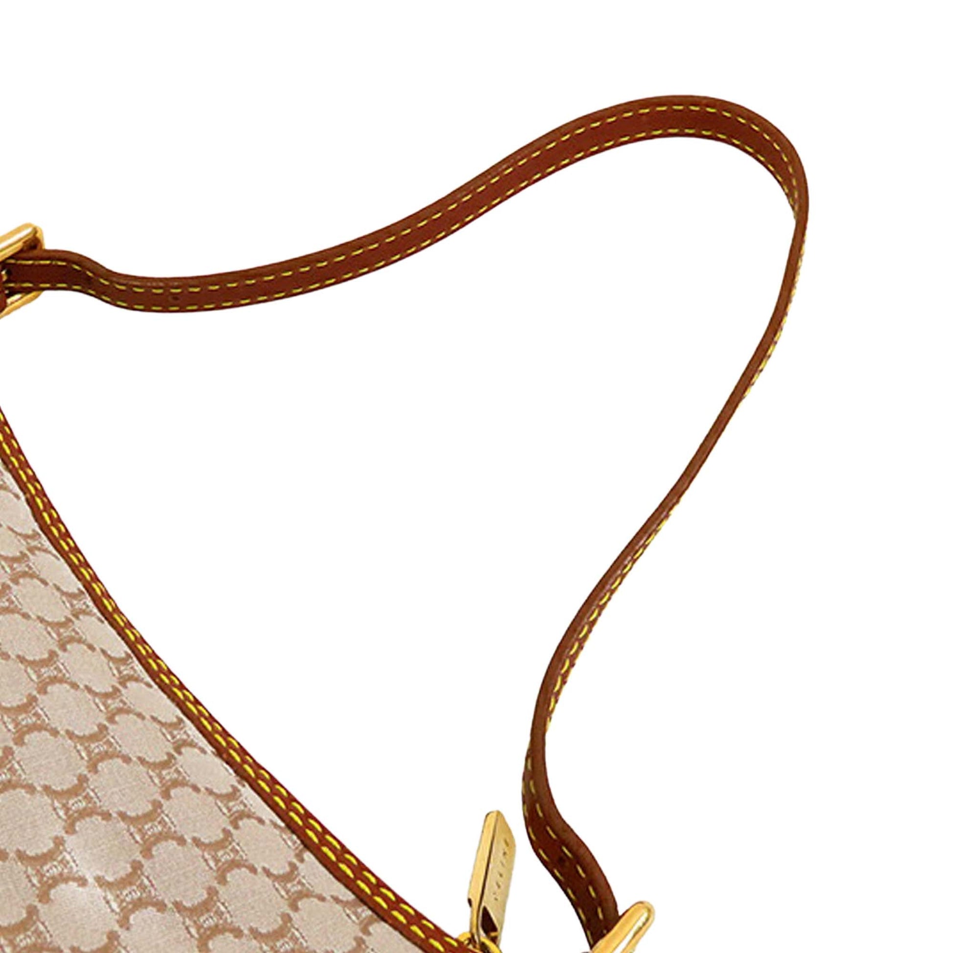 Celine Macadam Canvas Shoulder Bag