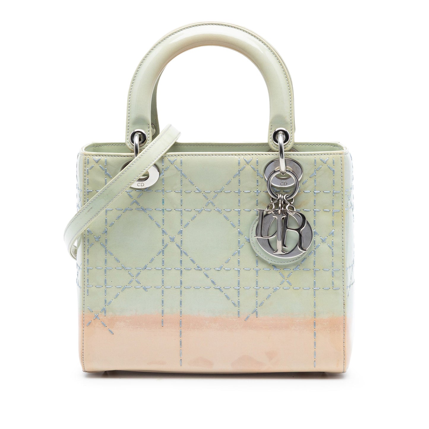 Medium Ombre Patent Cannage Lady Dior