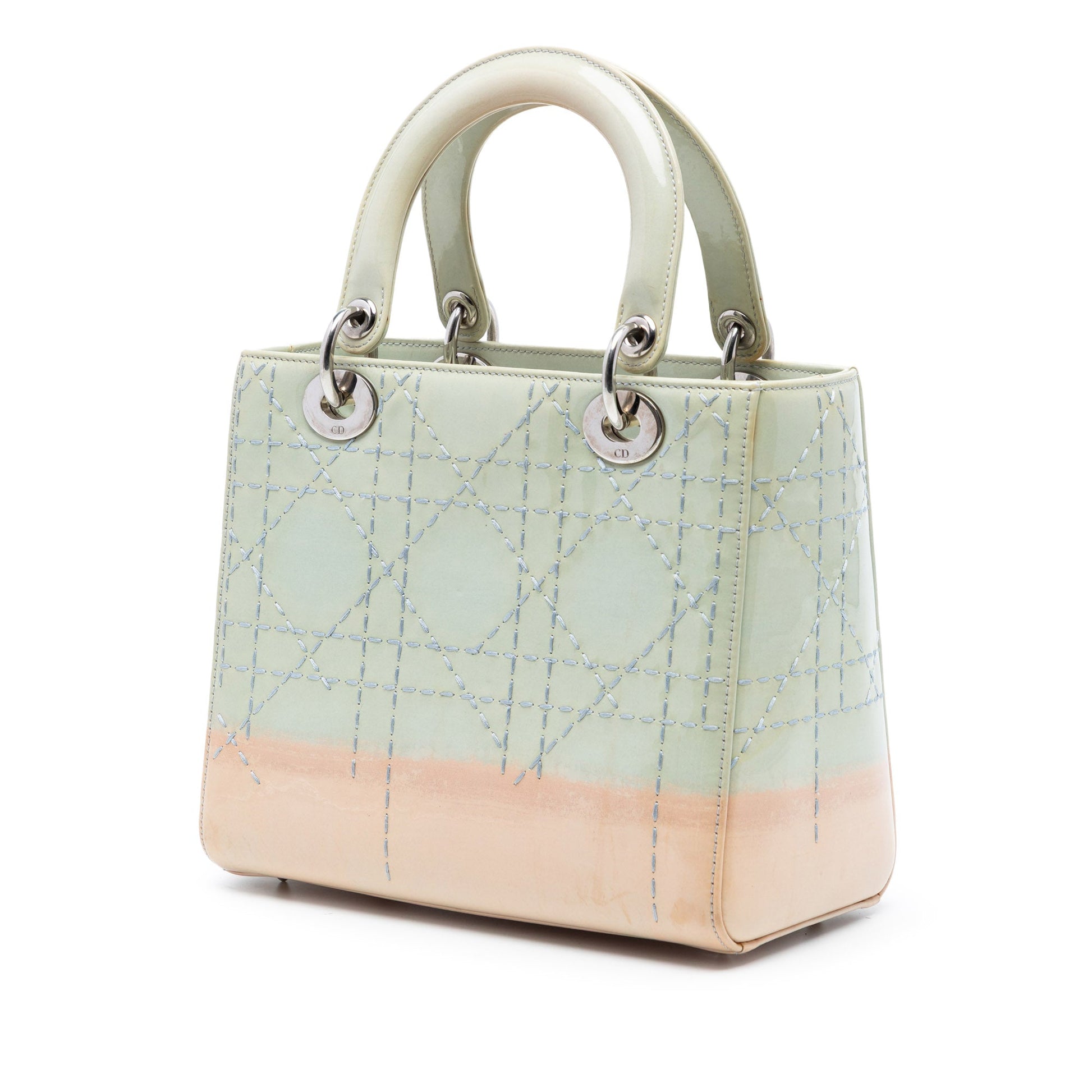 Medium Ombre Patent Cannage Lady Dior