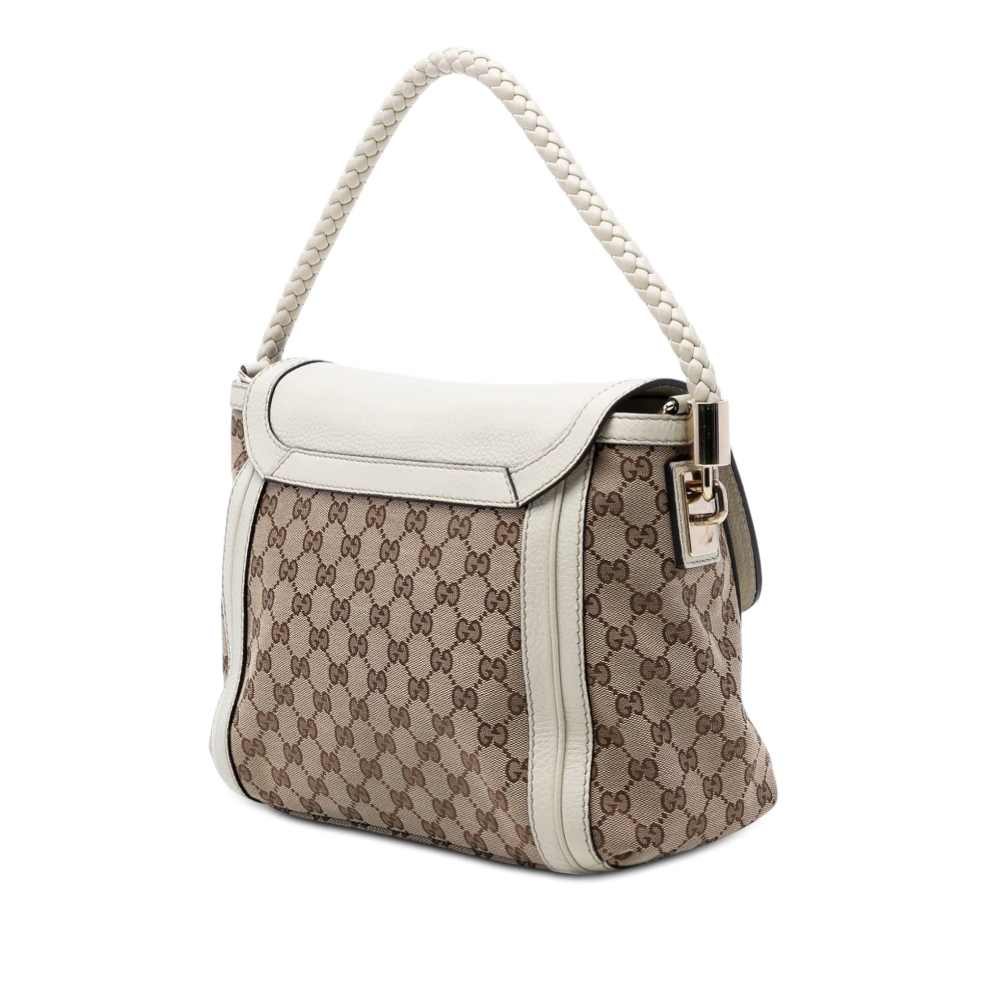 Gucci GG Canvas Bella Flap Satchel