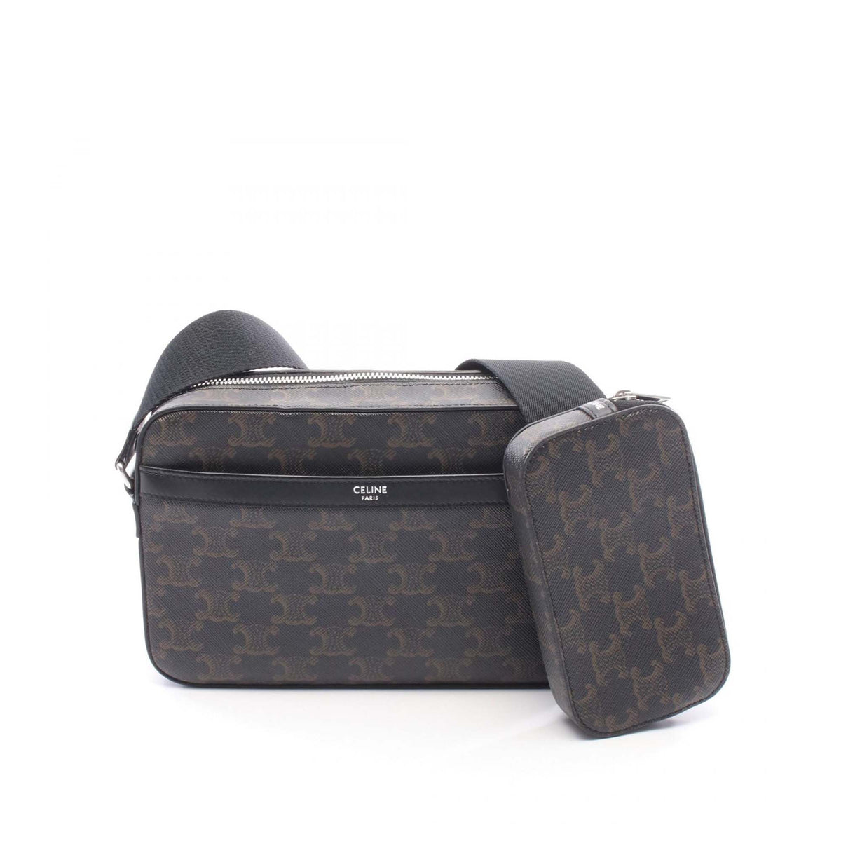 Celine Triomphe Coated Canvas Multi Crossbody