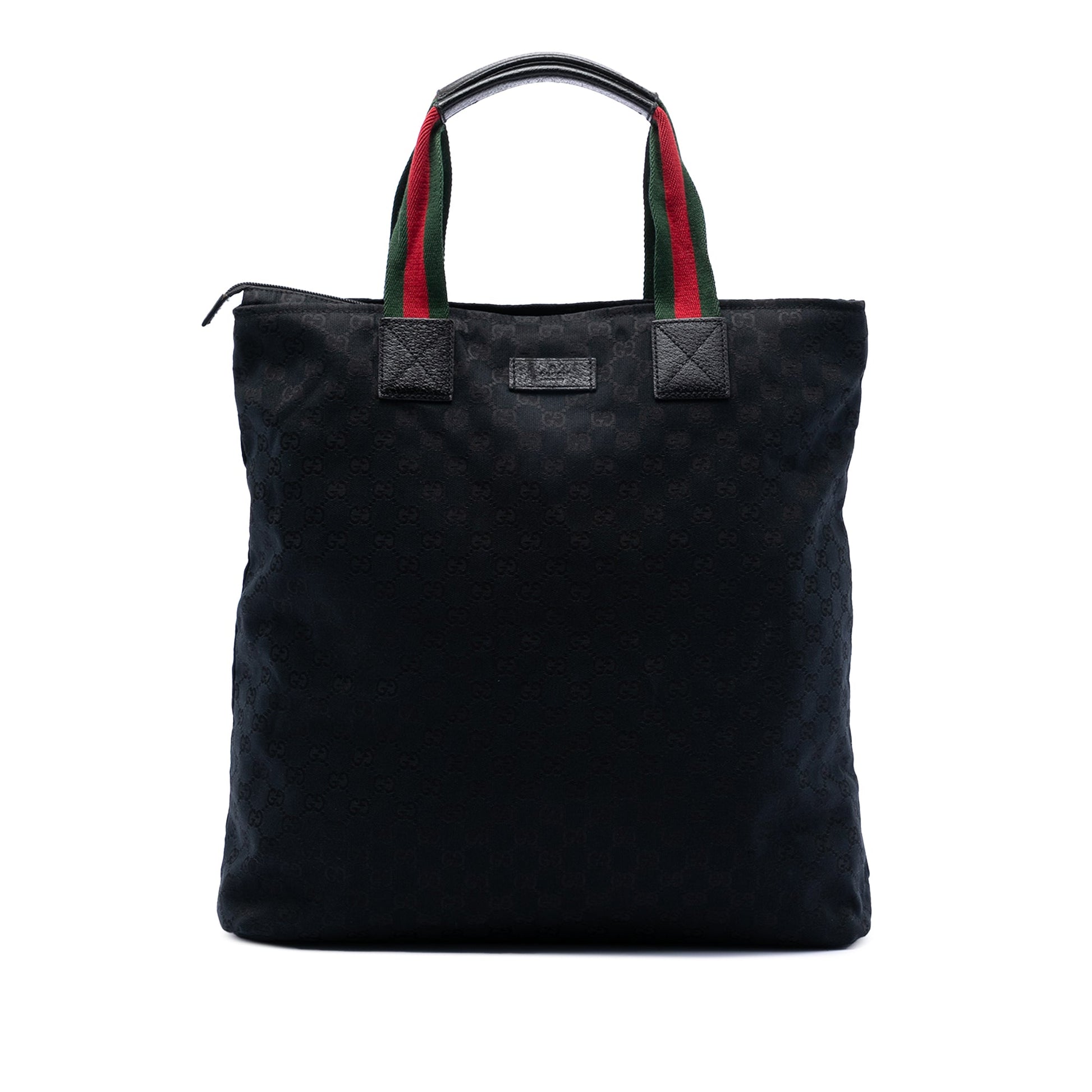 Gucci GG Canvas Web Vertical Tote