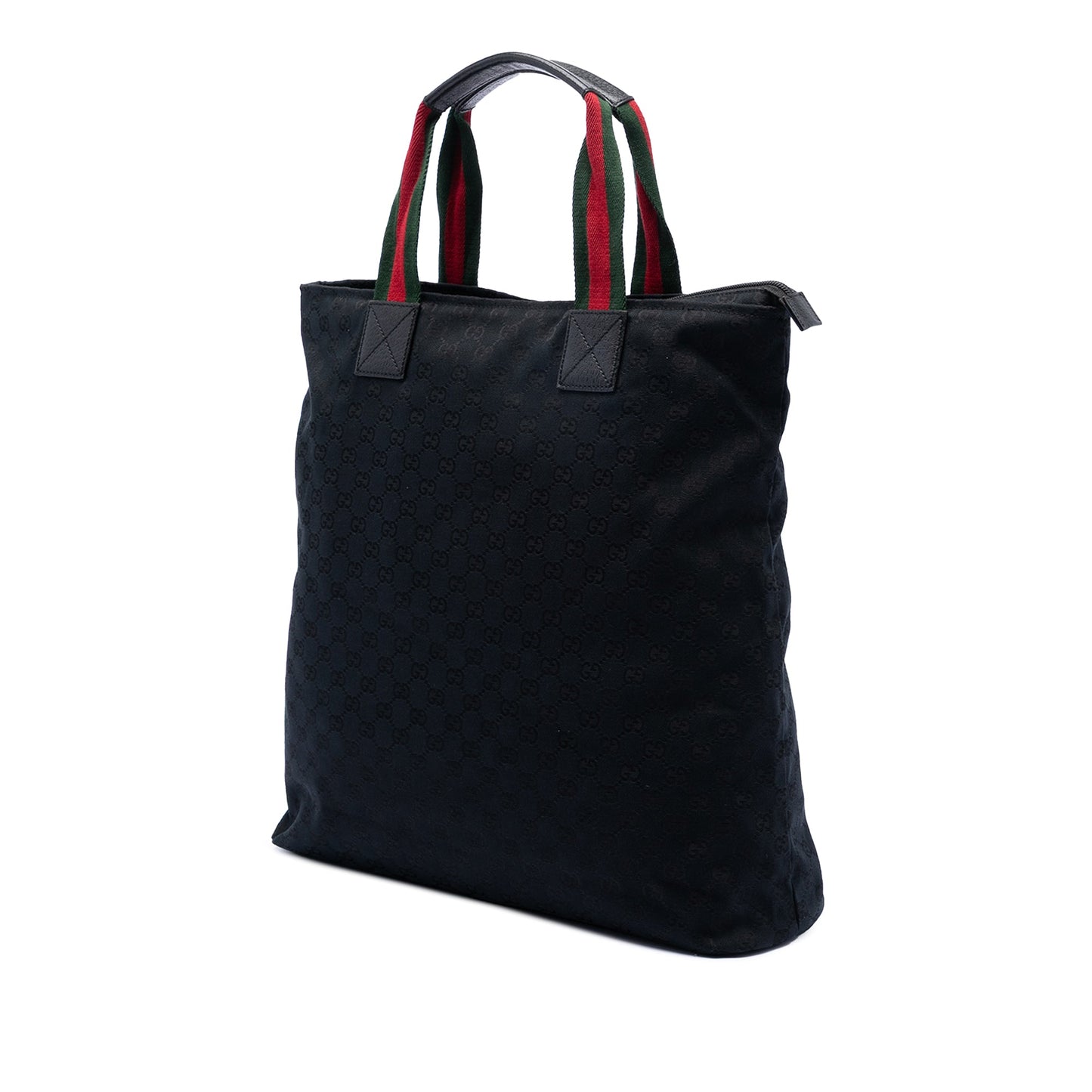 Gucci GG Canvas Web Vertical Tote