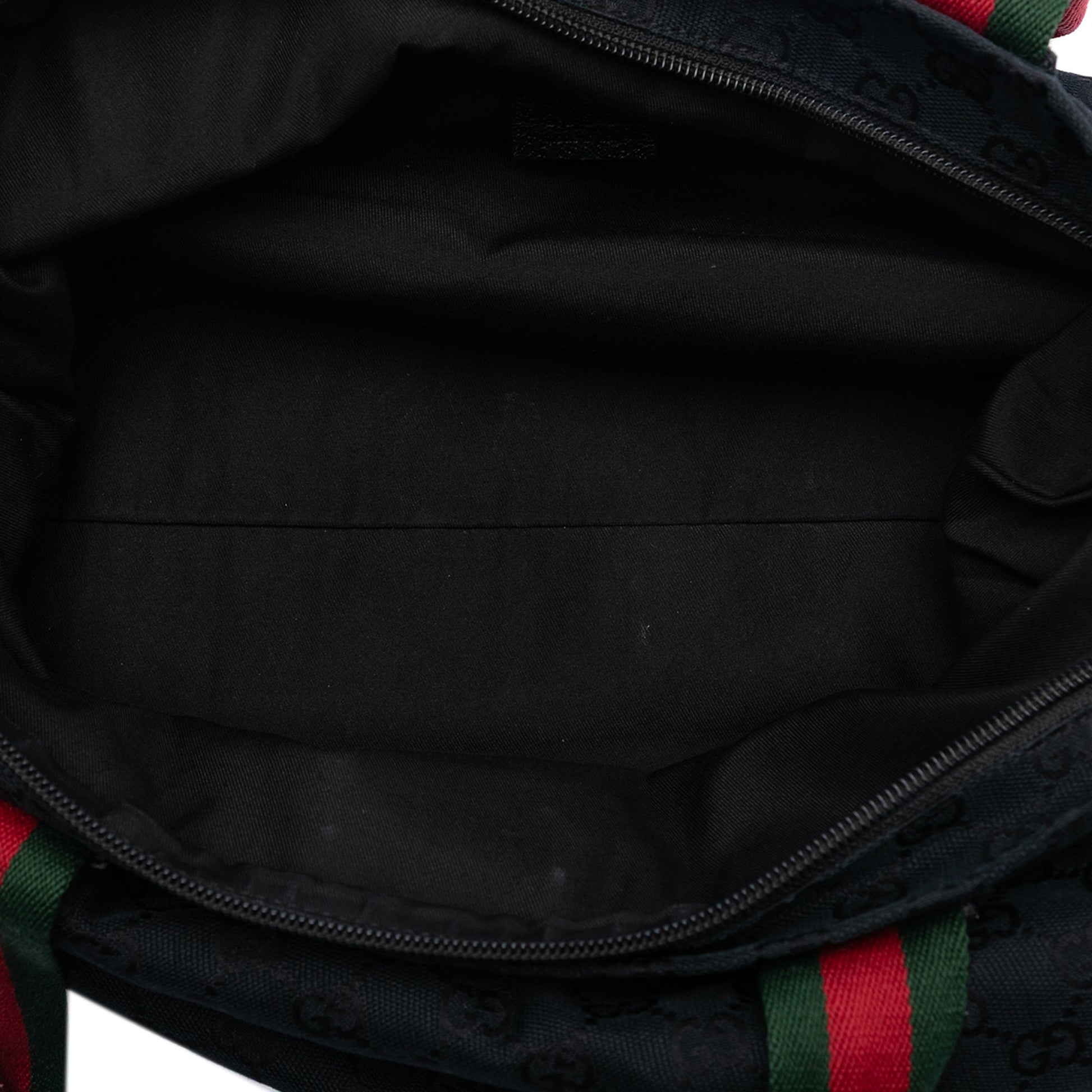 Gucci GG Canvas Web Vertical Tote