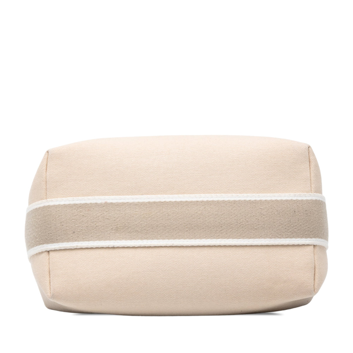 Hermès Small Toile Bride A Brac Case — Beige