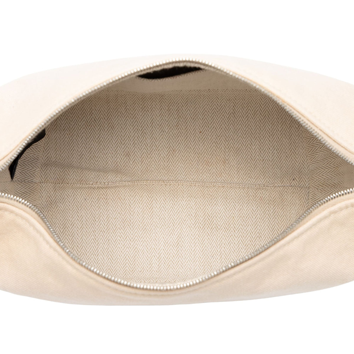 Hermès Small Toile Bride A Brac Case — Beige