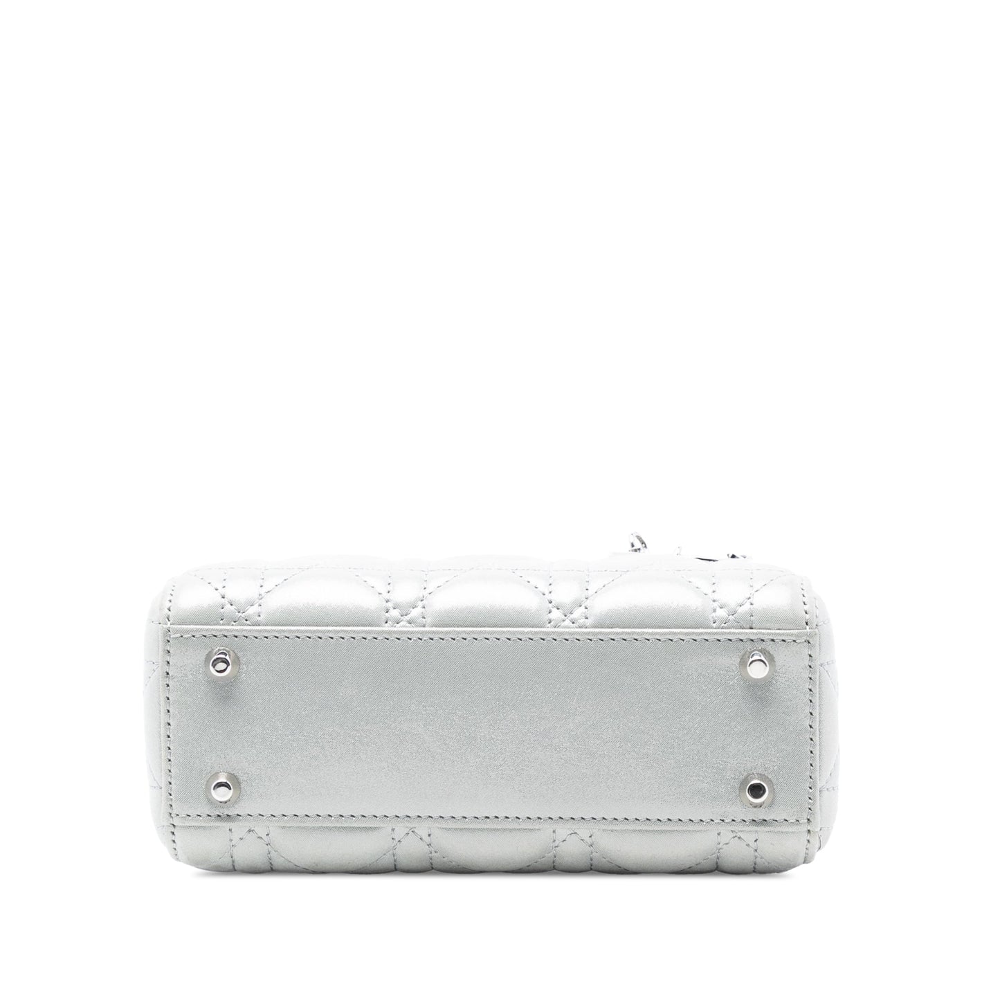Dior Mini Iridescent Lambskin Cannage Lady Dior