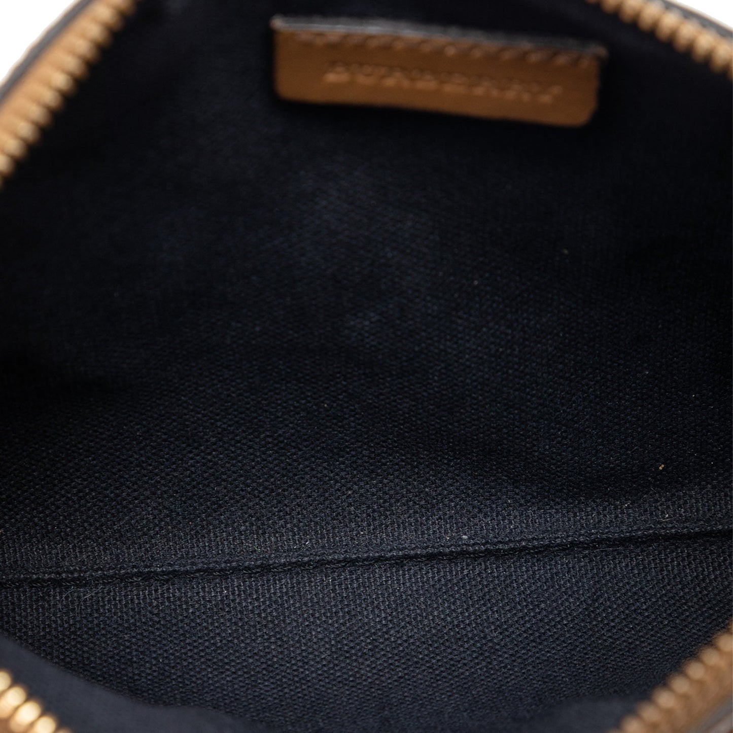 Burberry House Check Canvas Wristlet Clutch