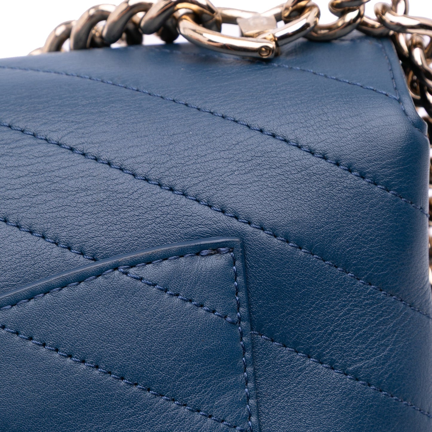 Chanel Medium Calfskin Coco Chevron Envelope Flap