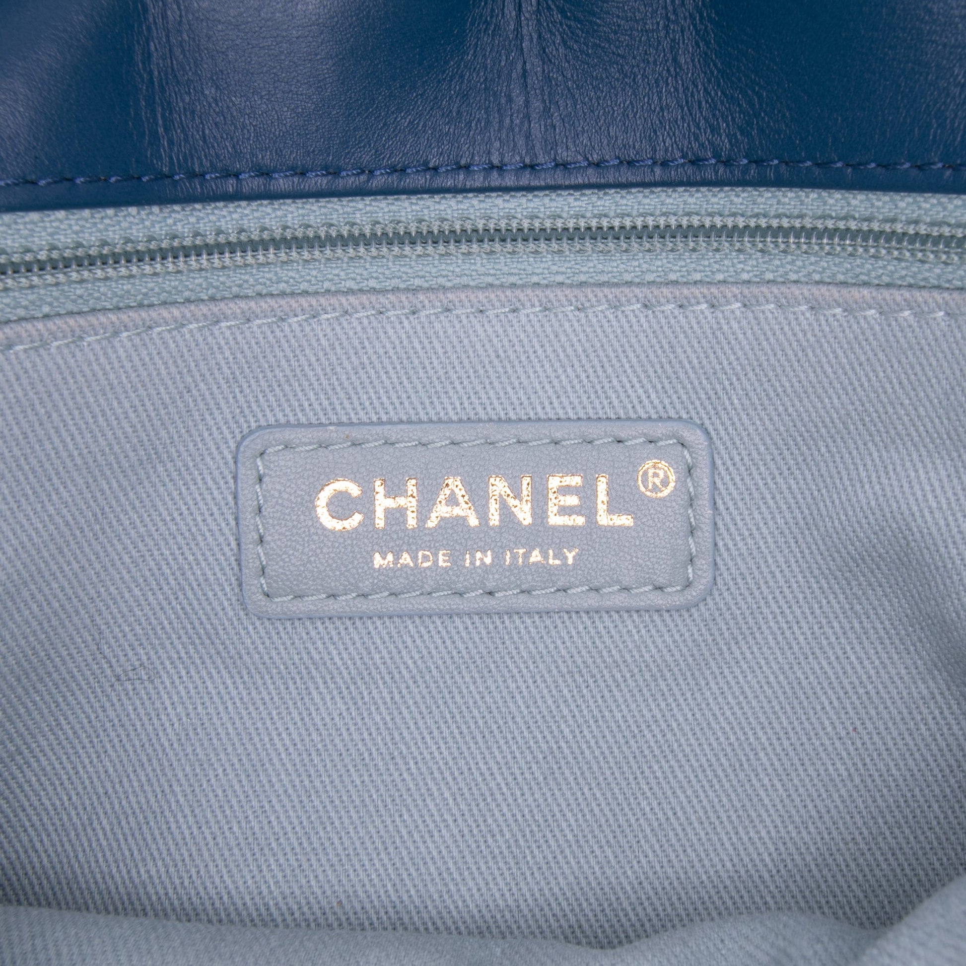 Chanel Medium Calfskin Coco Chevron Envelope Flap