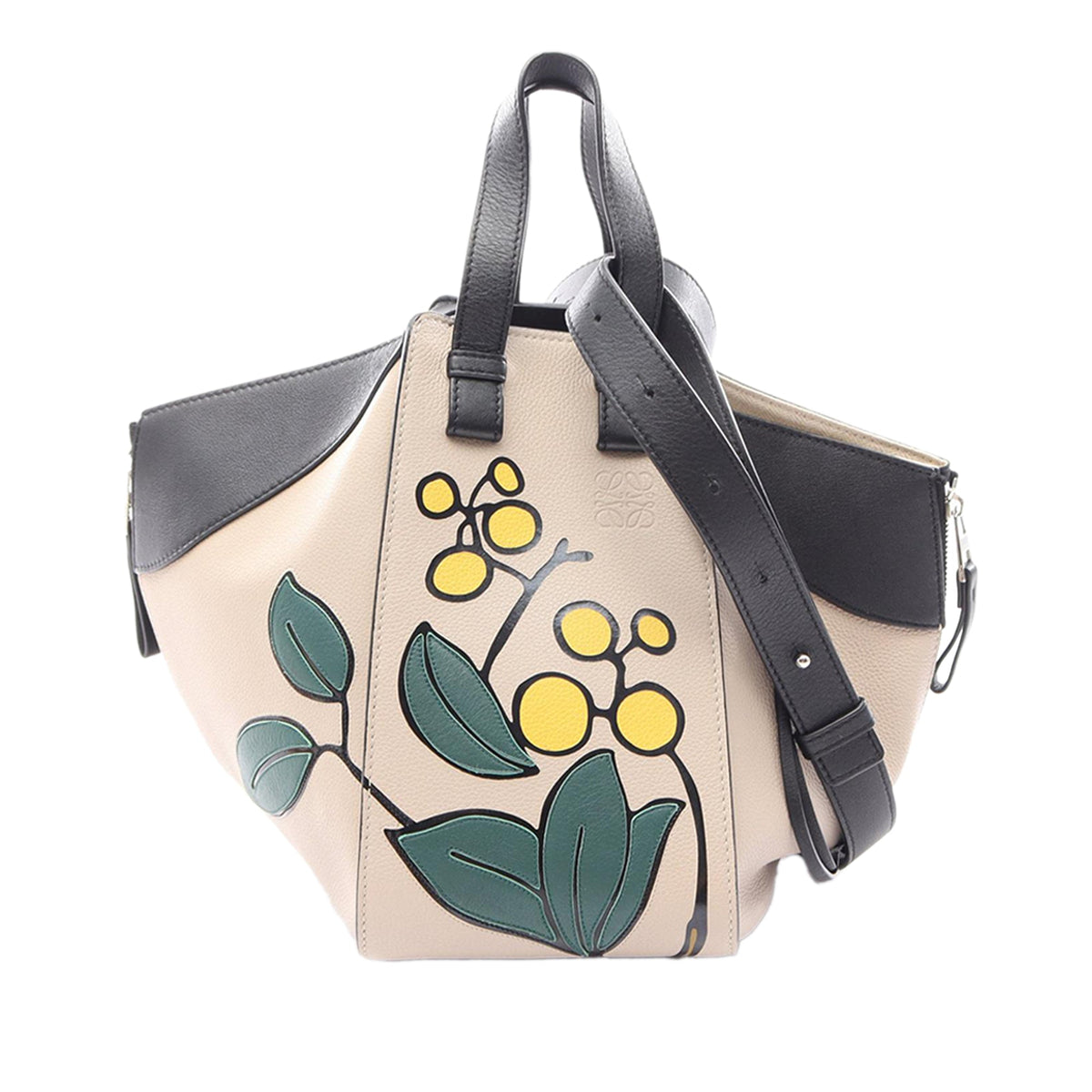 LOEWE Small Leather Herbarium Hammock