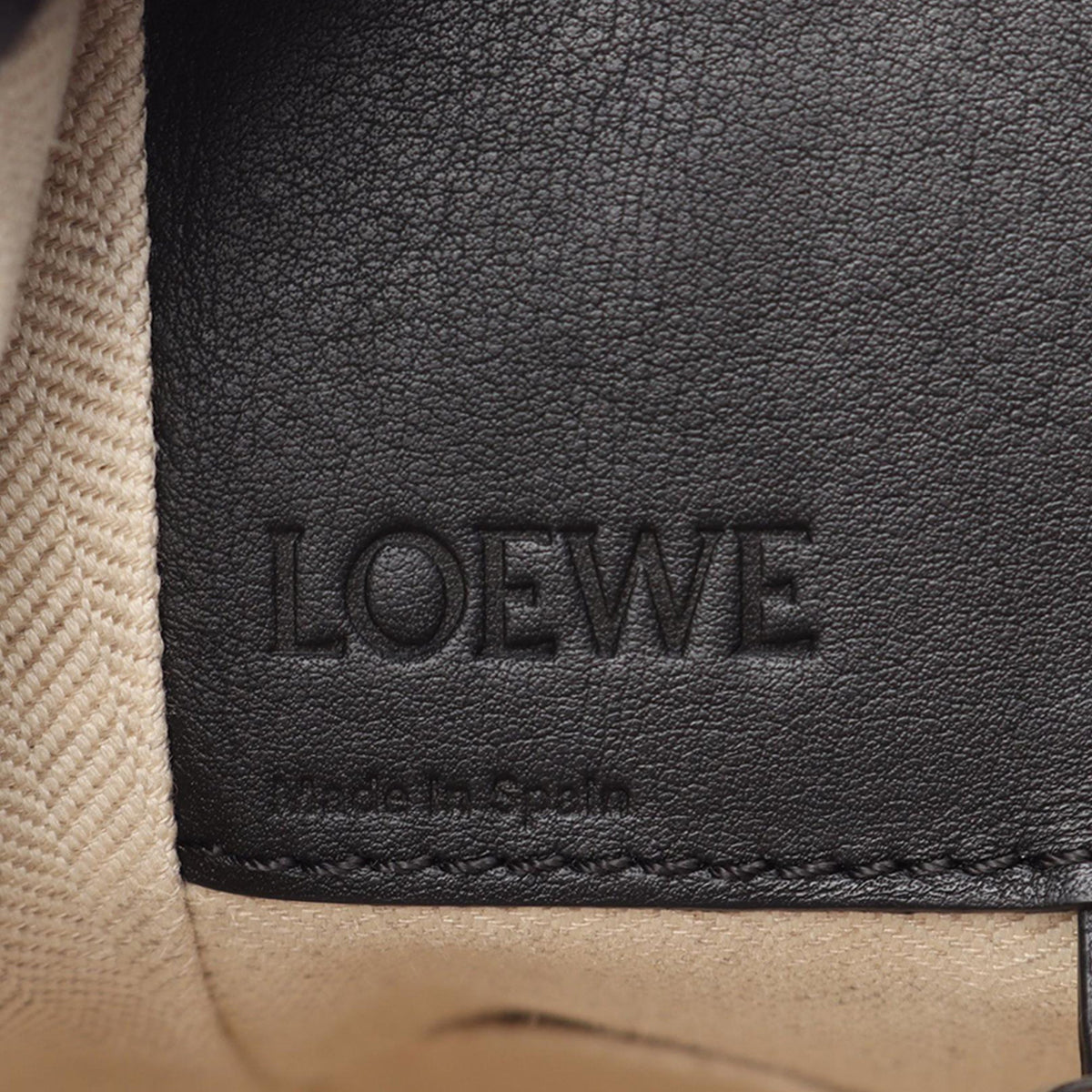 LOEWE Small Leather Herbarium Hammock