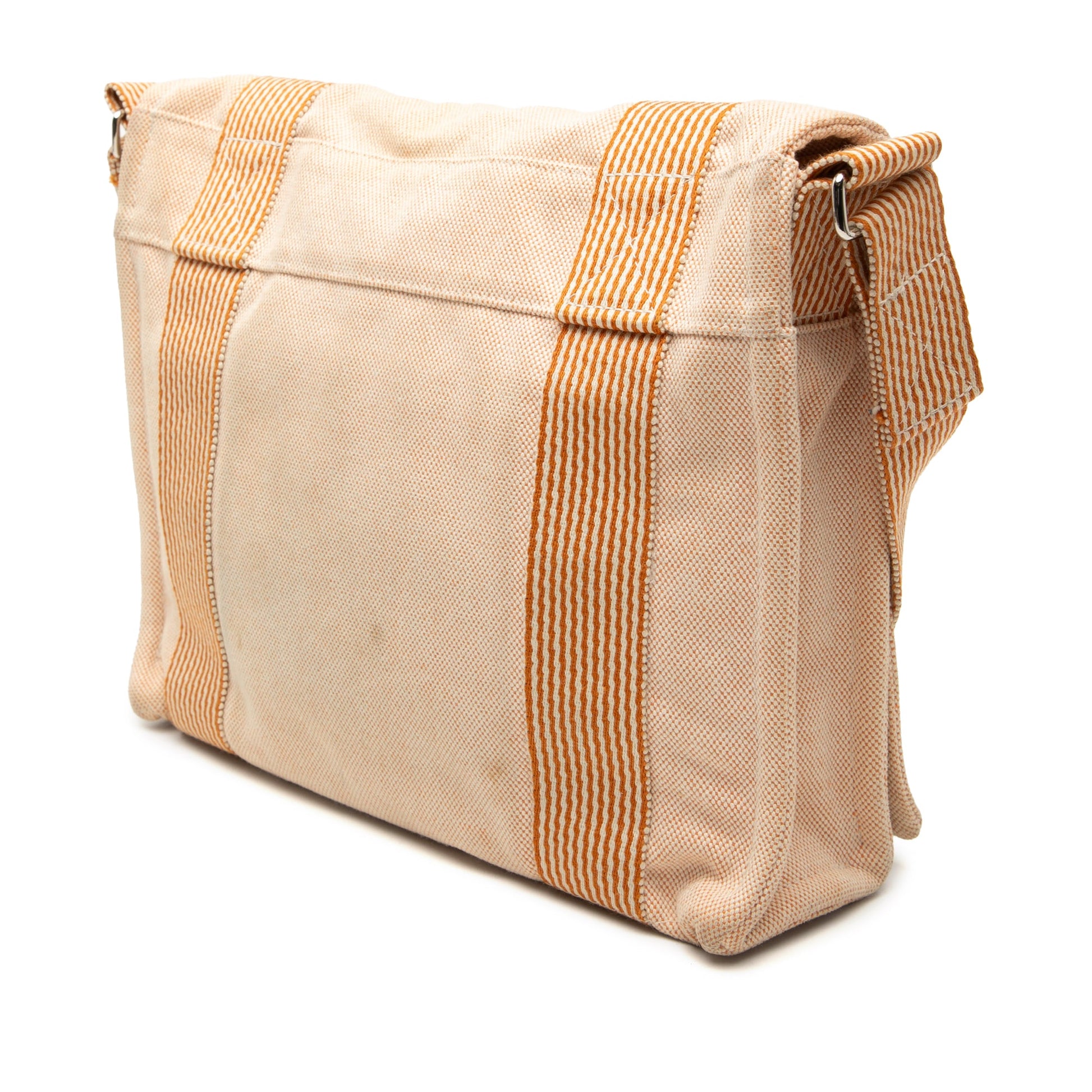 Hermès Canvas Fourre Tout Besace MM