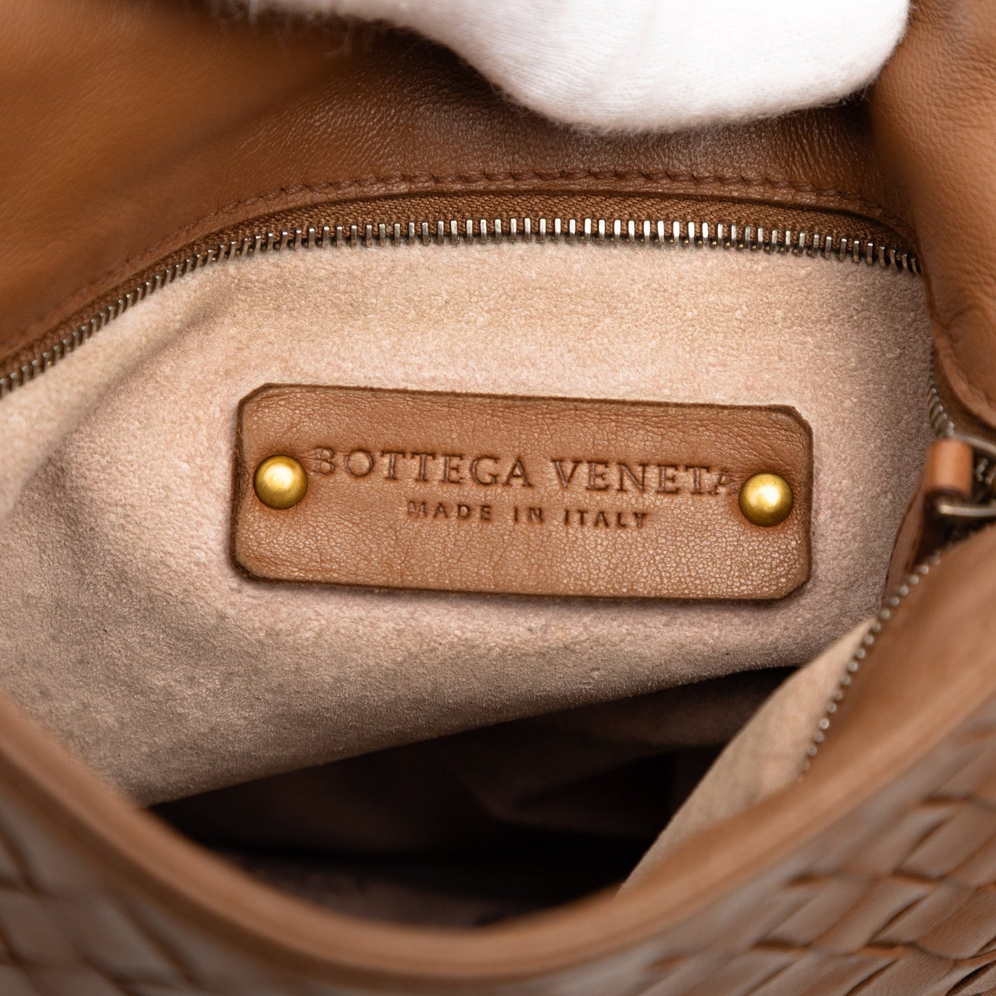Bottega Veneta Nappa Intrecciato Cutwork Crossbody